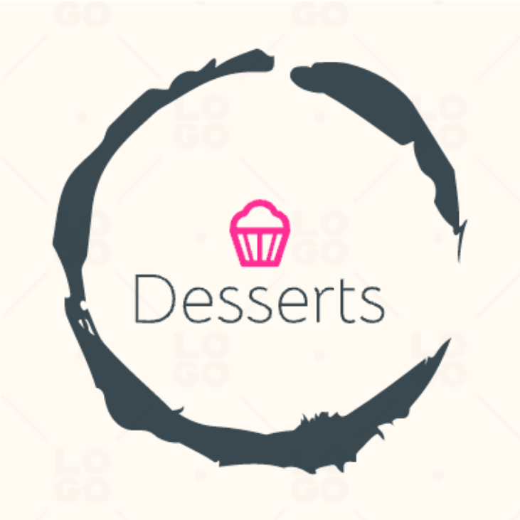 Bakery Logo Design, Cupcake Logo Design, Cookie Logo, Oreos Apple Candy Logo,  Sweets Logo, Dessert Logo, Custom Branding, Vector Logo - Etsy