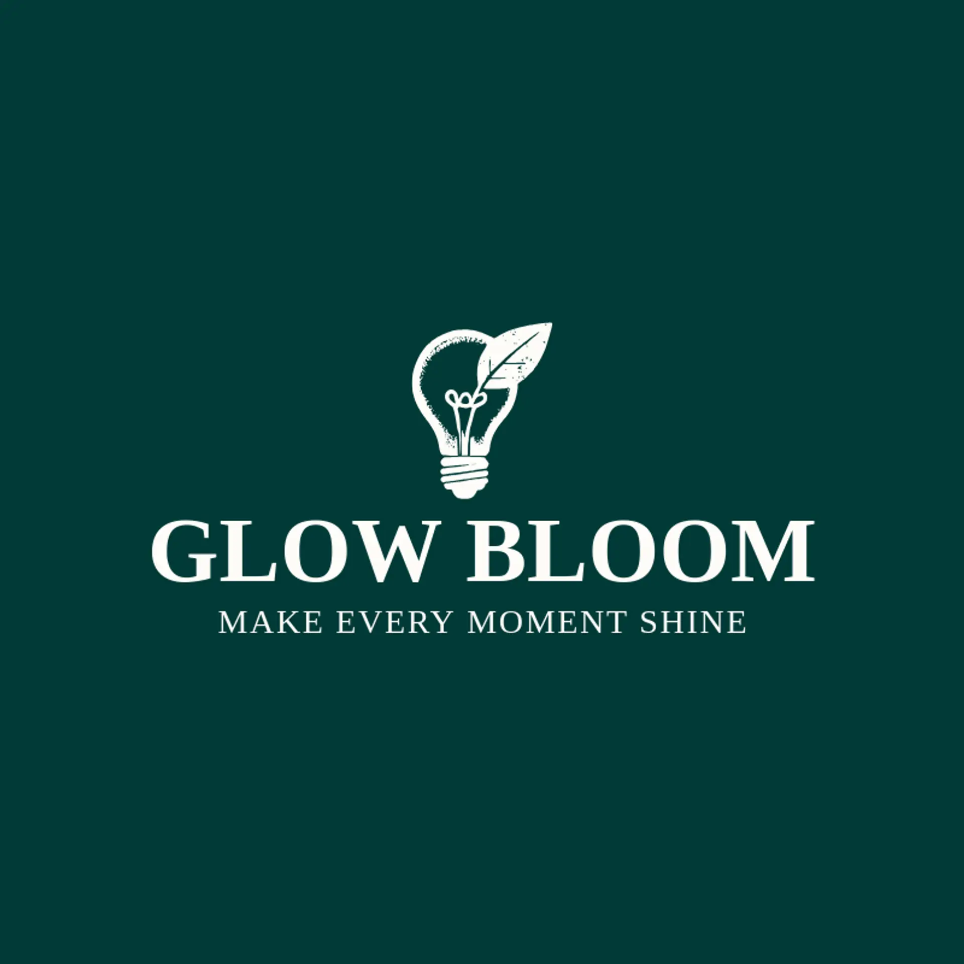 Glow Bloom logo for glow