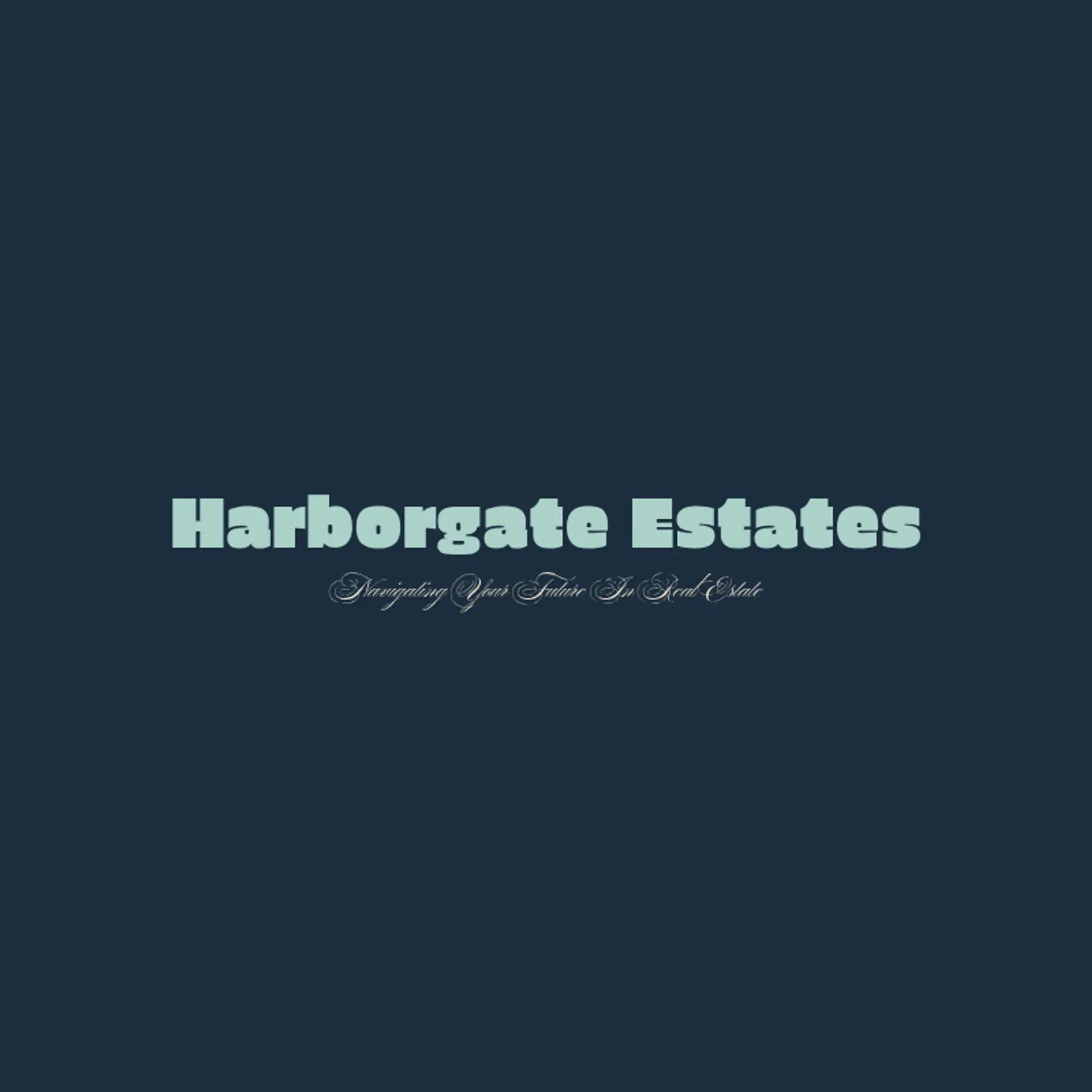 HarborGate Estates logo for commercial real estate