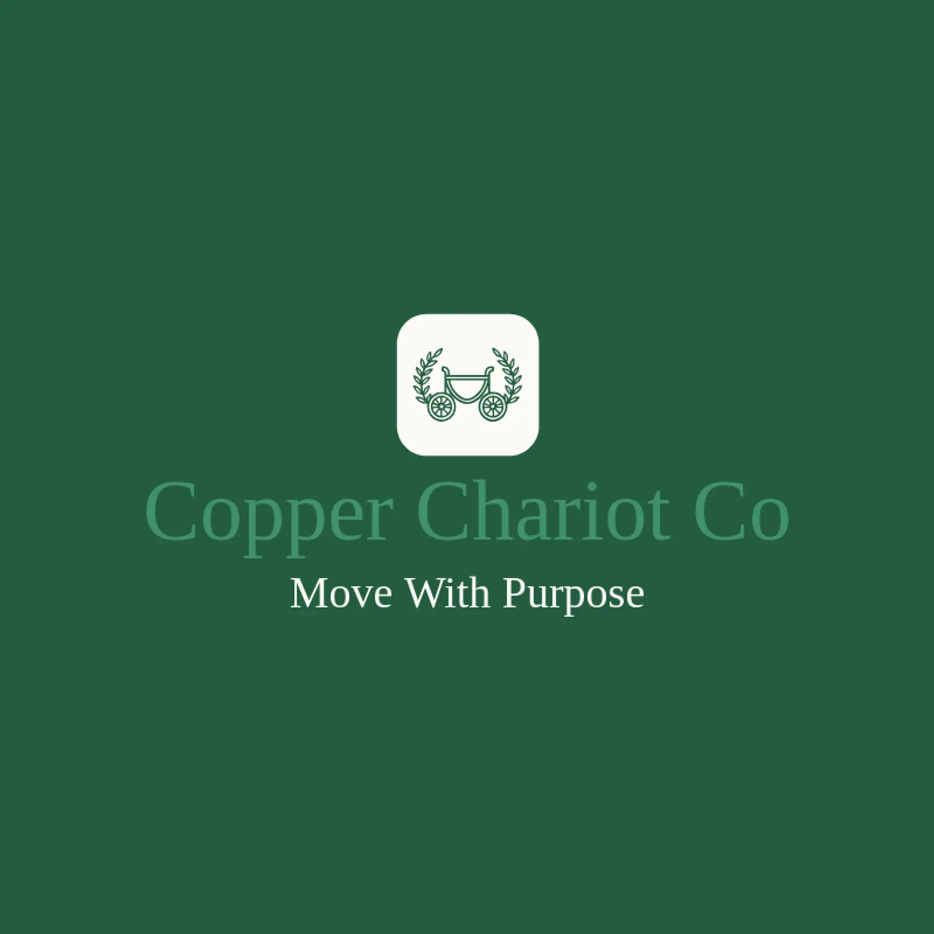 Copper Chariot Co logo for gladiator