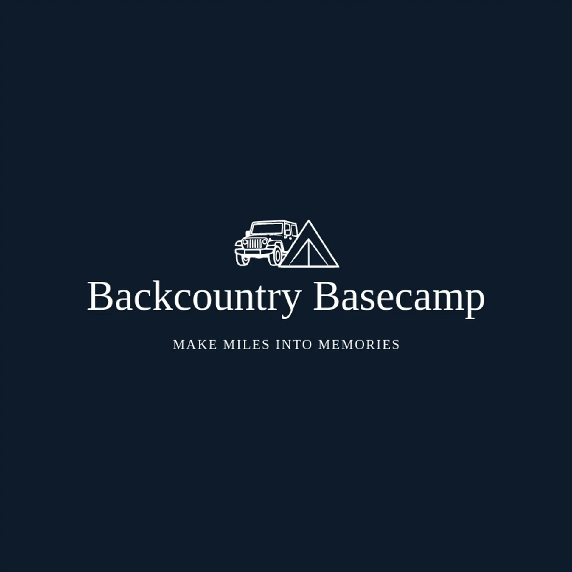 Backcountry Basecamp logo for jeep
