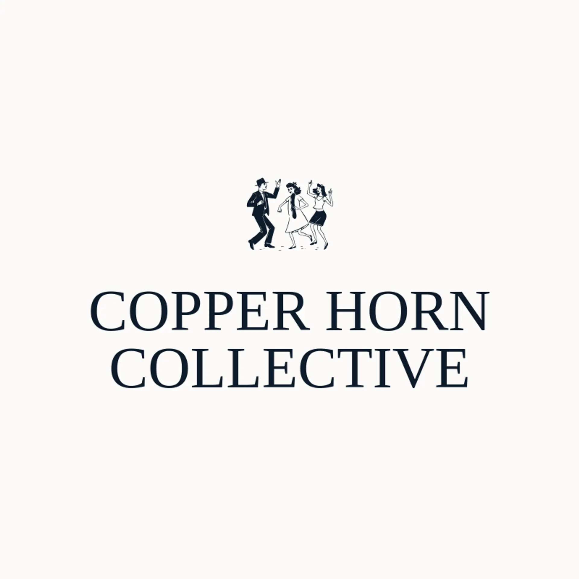 Copper Horn Collective logo for jazz