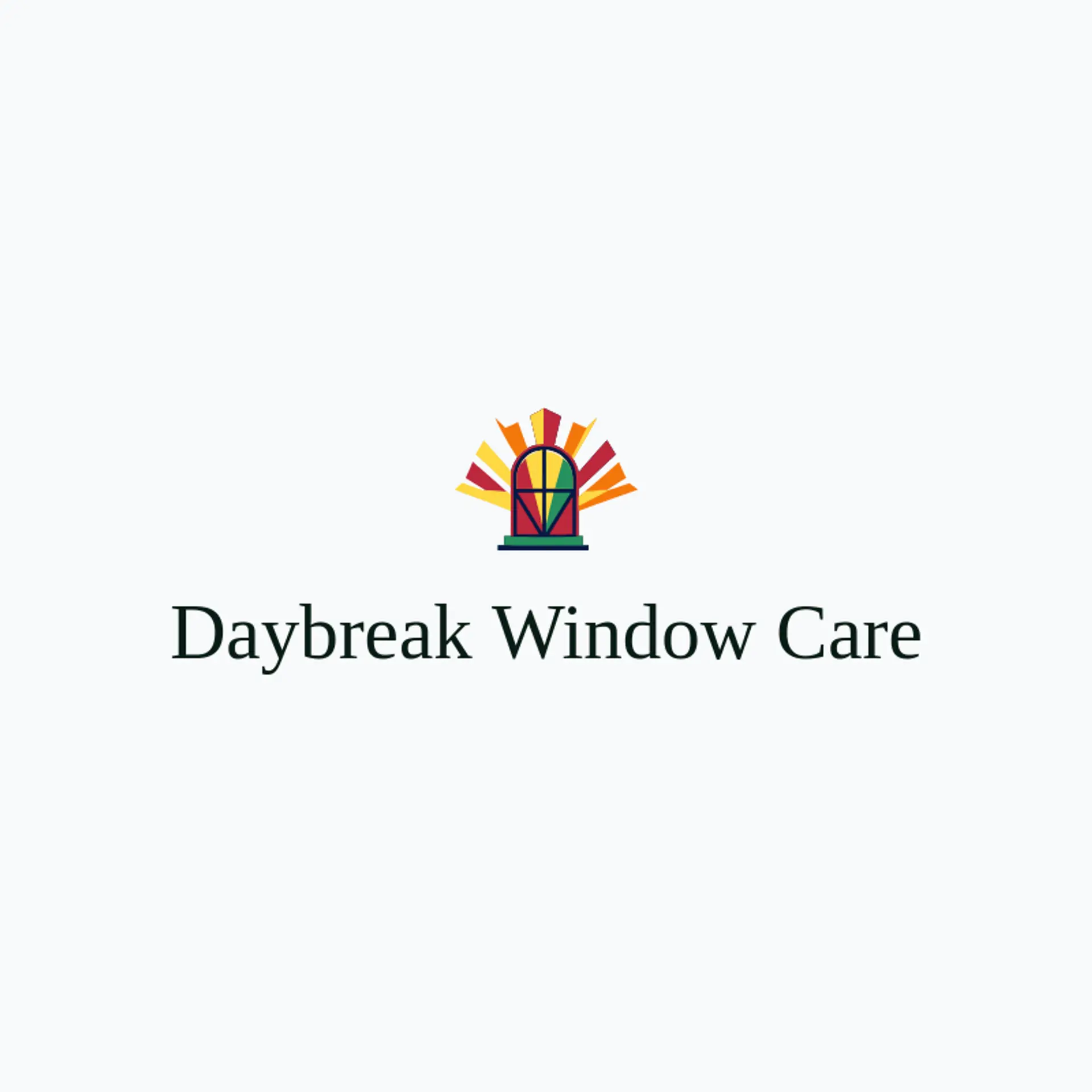 Daybreak Window Care logo for windows