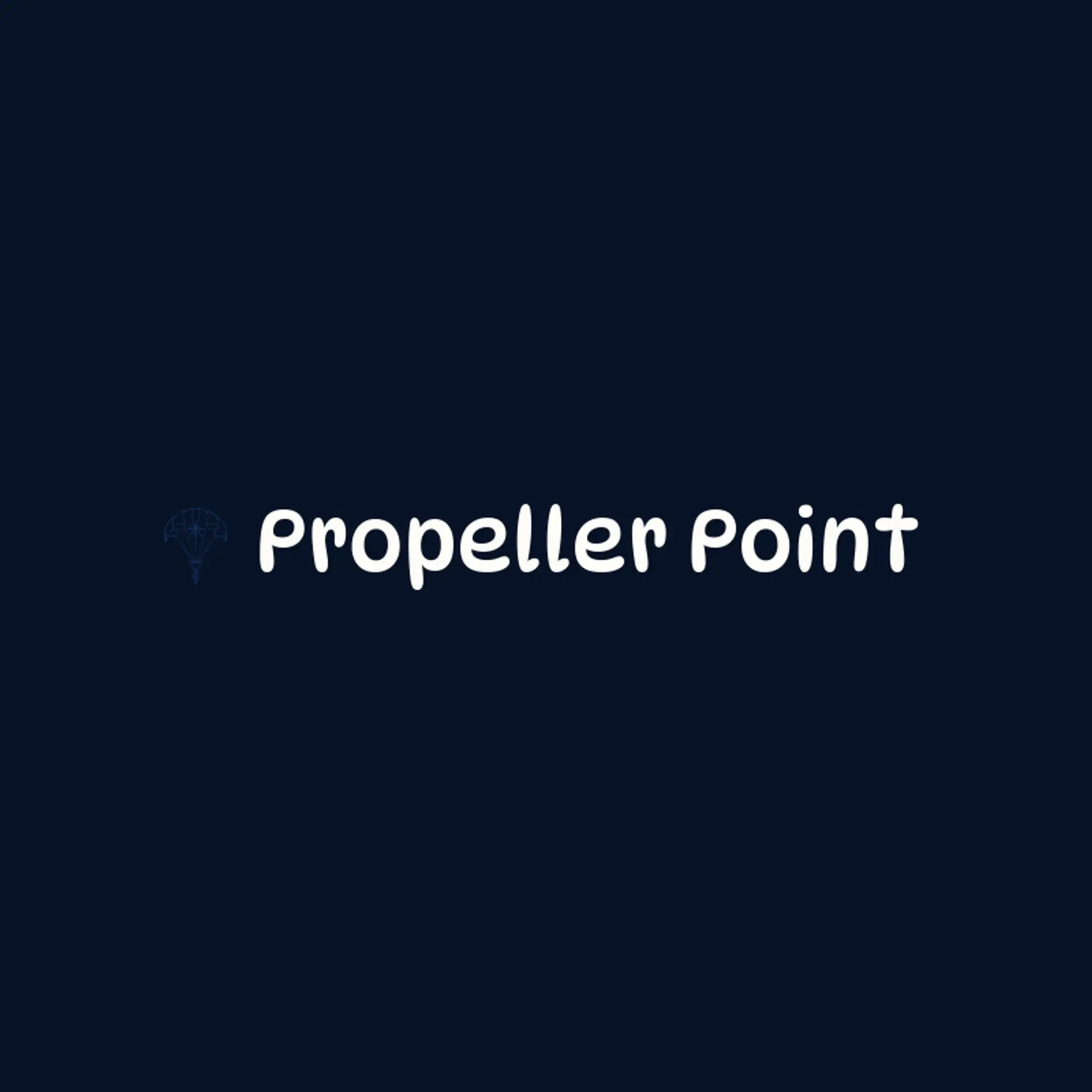 Propeller Point logo for aero