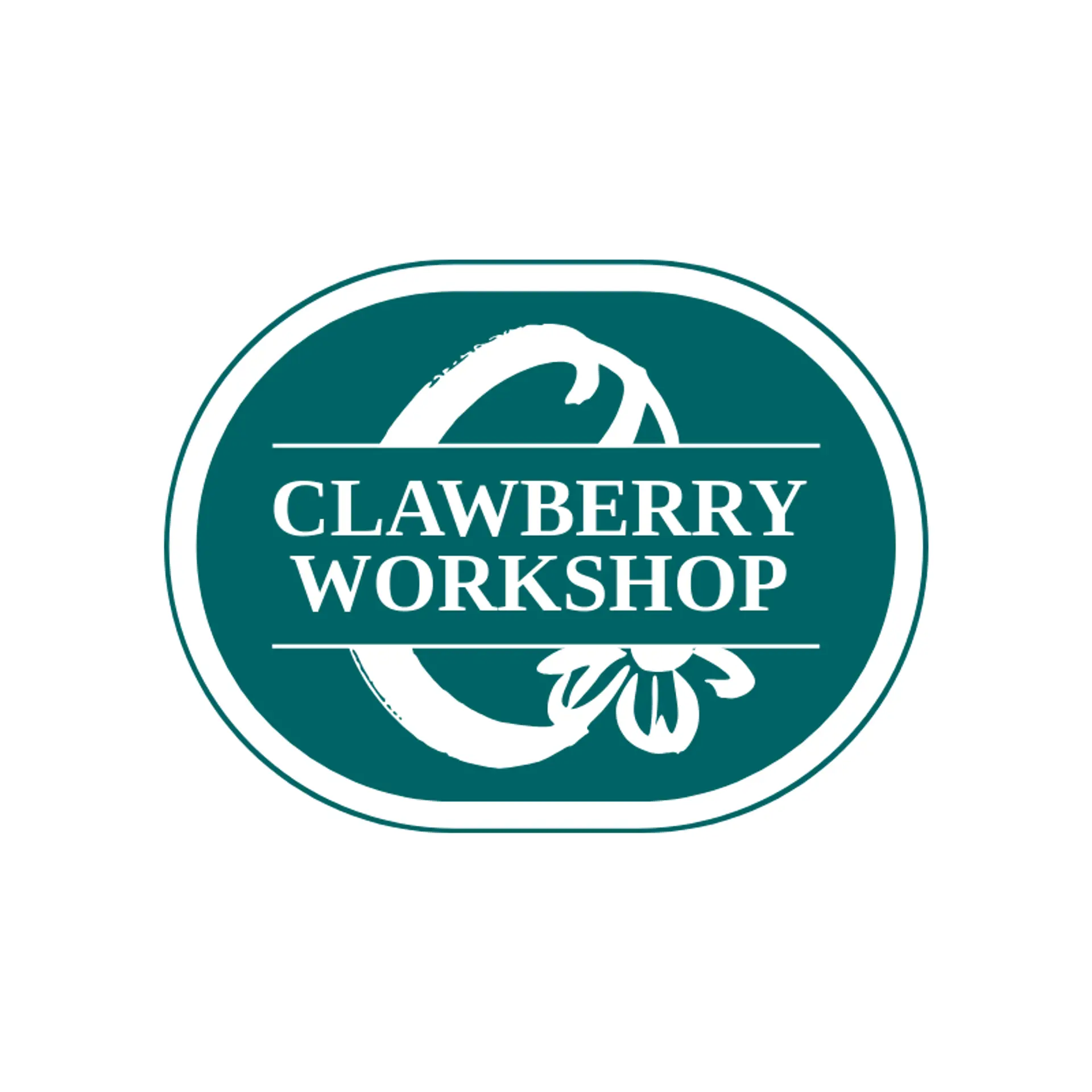 Clawberry Workshop logo for claw