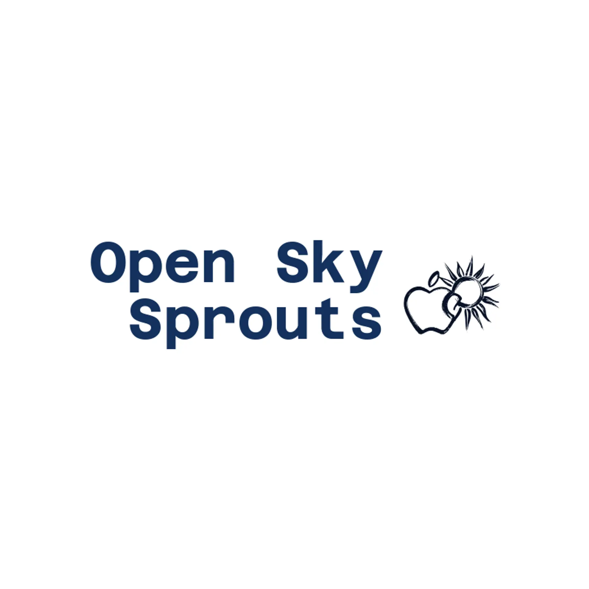 Open Sky Sprouts logo for daycare