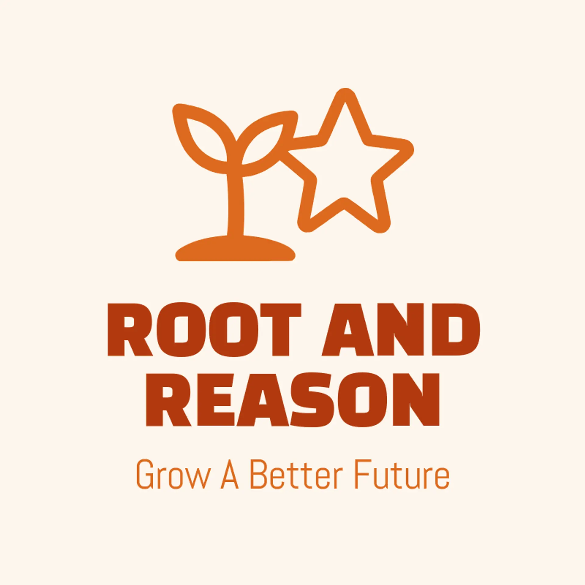 Root and Reason logo for stem