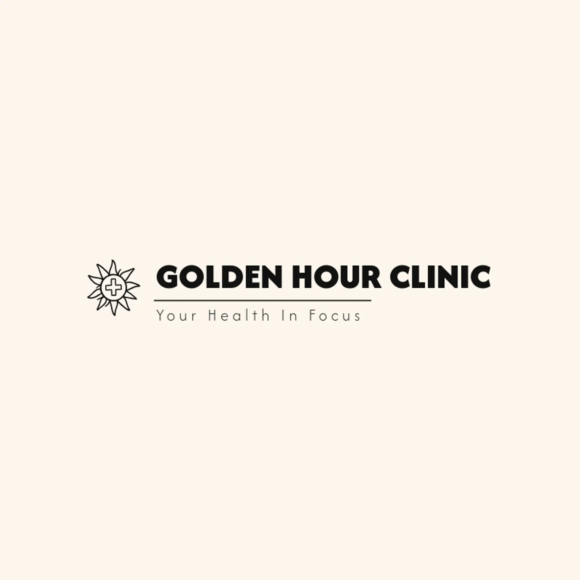 Golden Hour Clinic logo for doctor