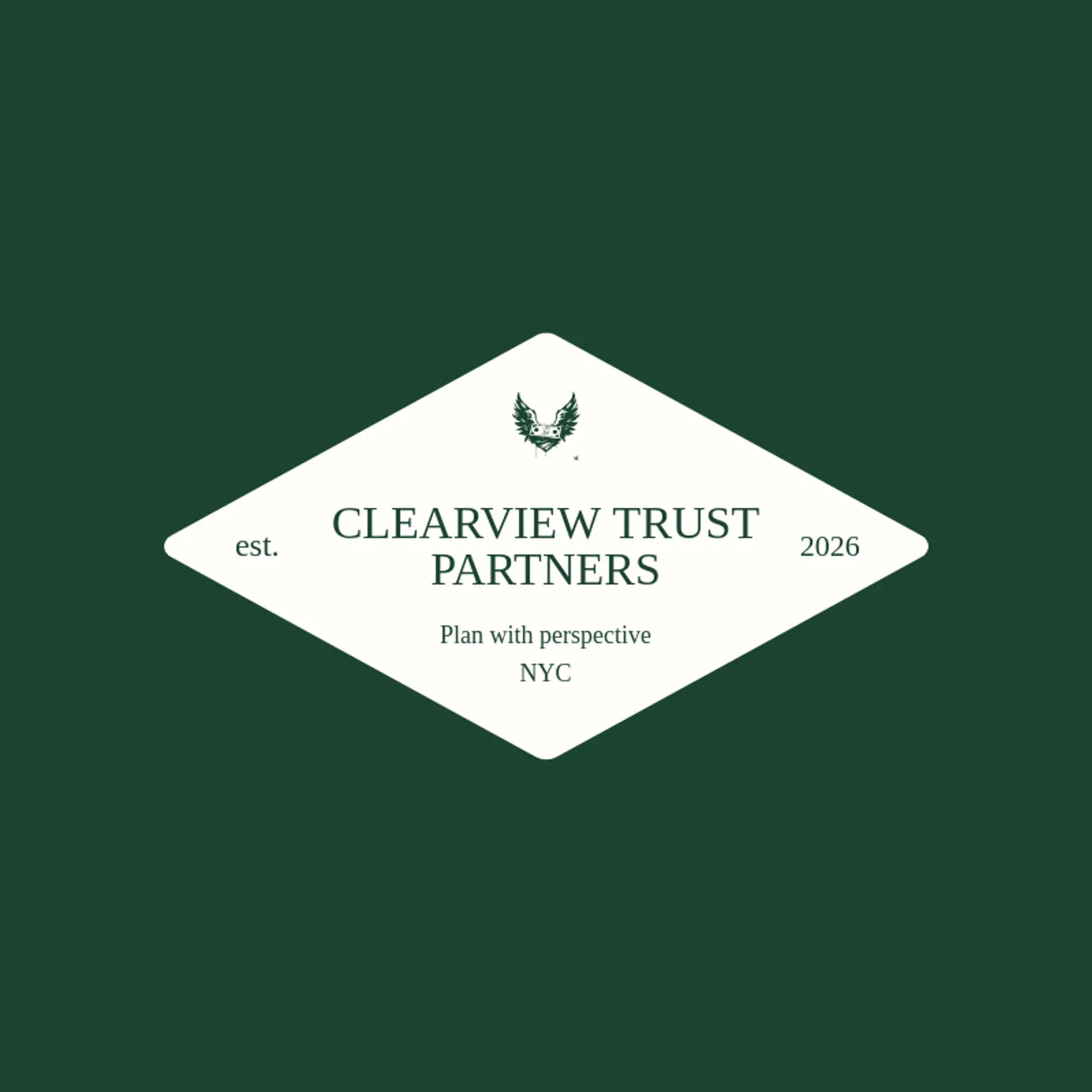 Clearview Trust Partners logo for financial