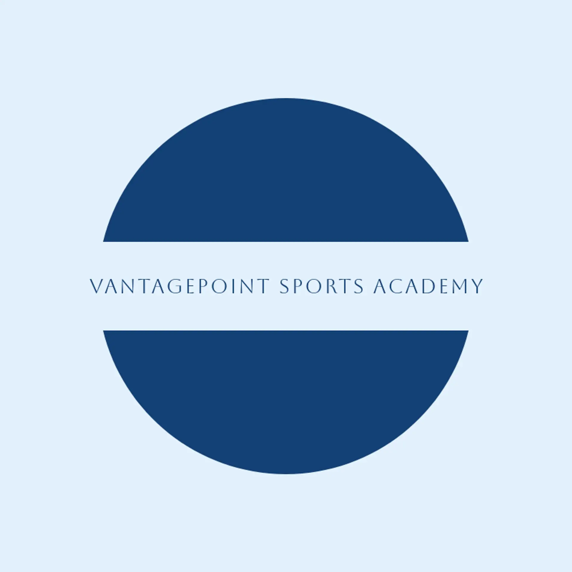 Velocity Sports Academy logo for sports academy