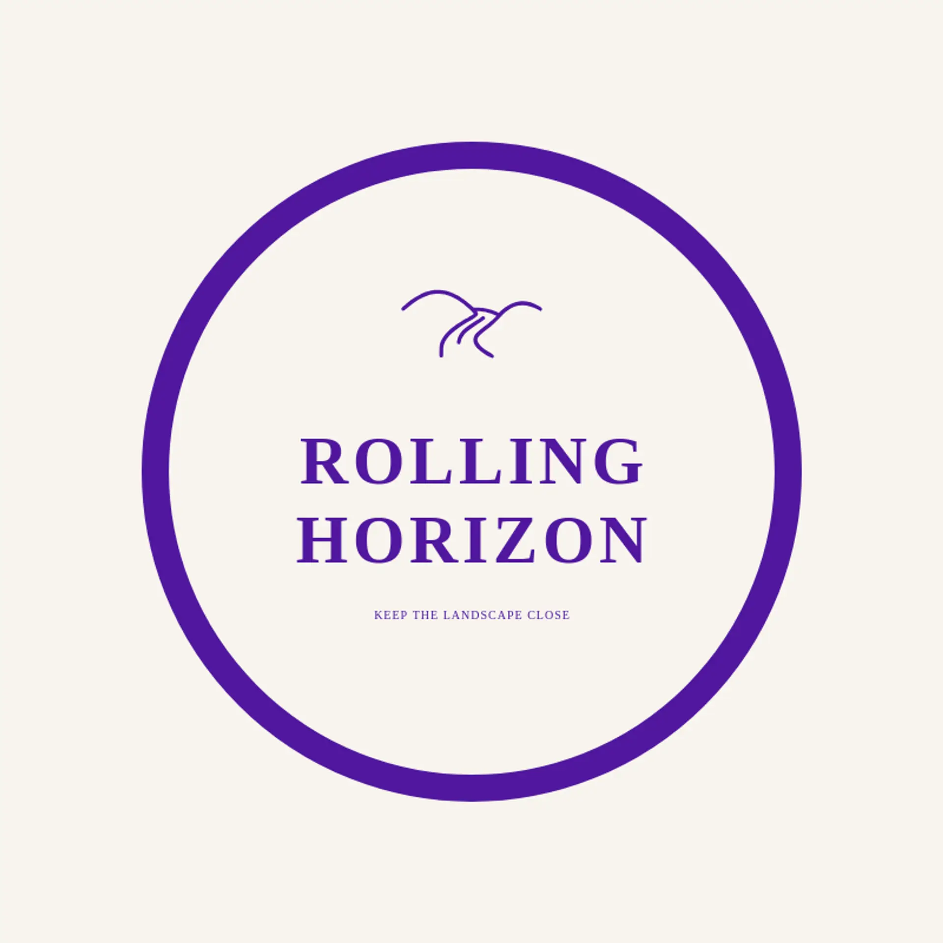 Rolling Horizon logo for road trip