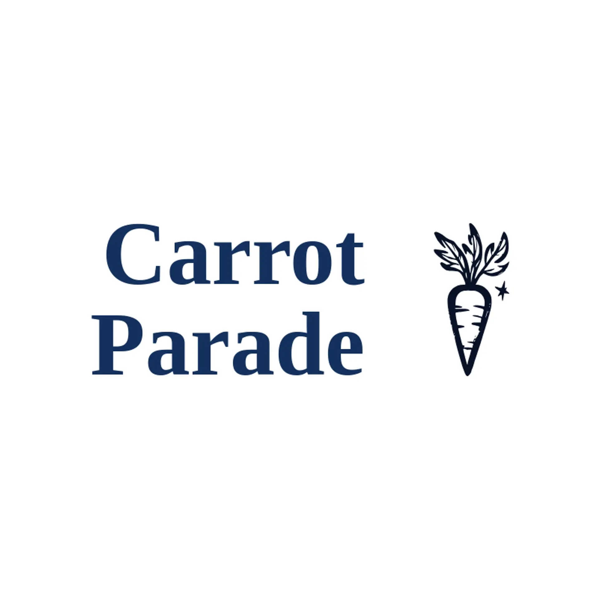 Carrot Parade logo for foodie
