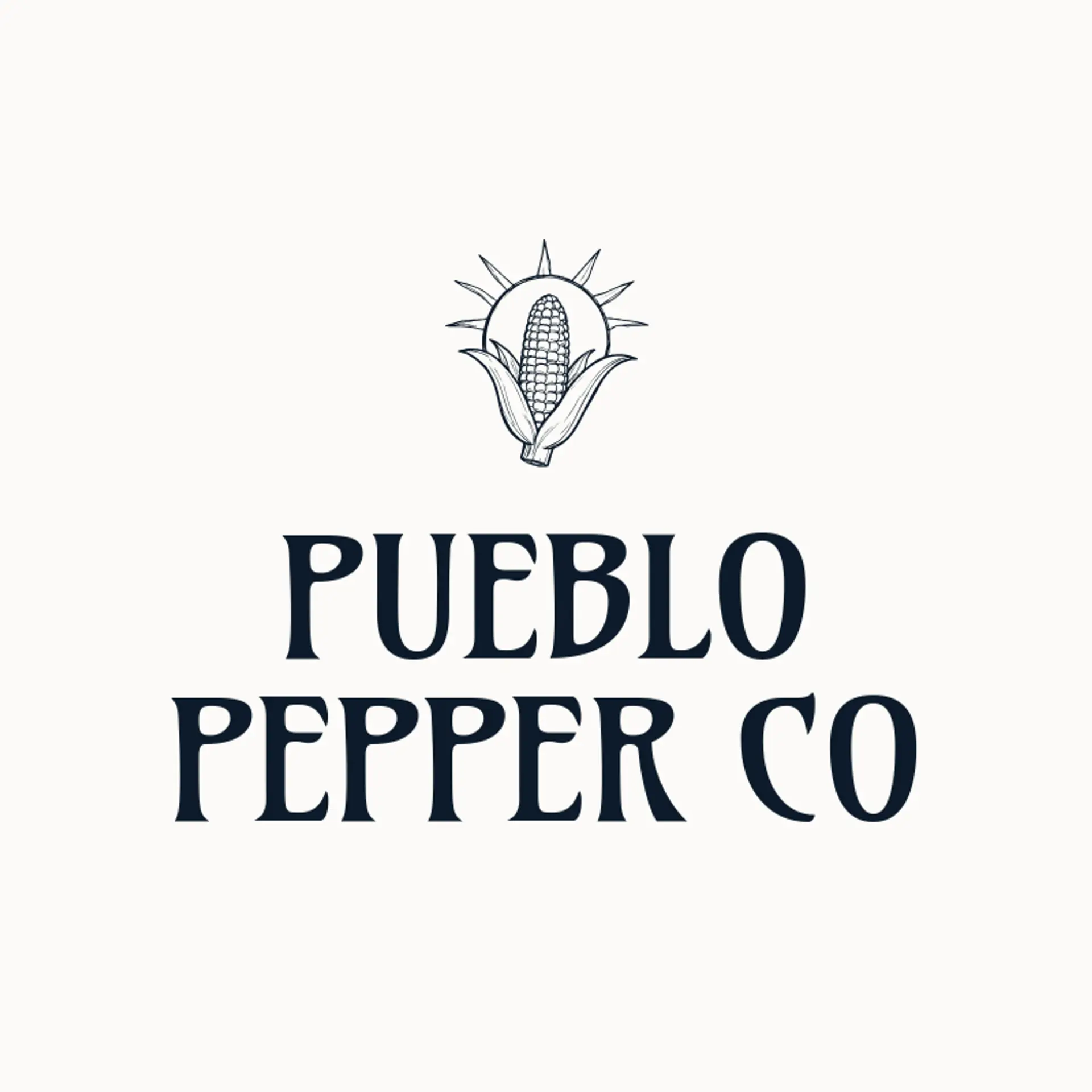 Pueblo Pepper Co logo for mexican