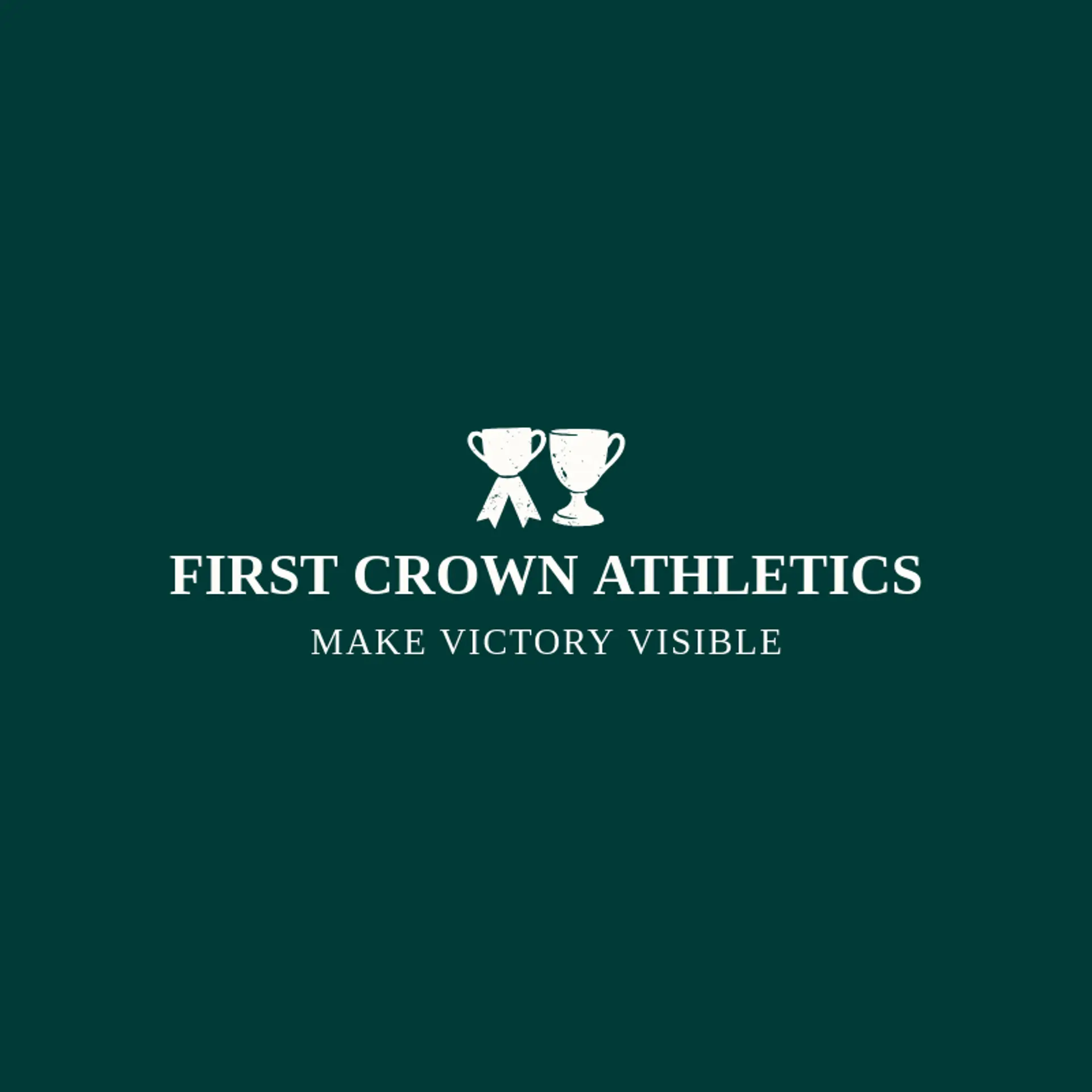 First Crown Athletics logo for winner