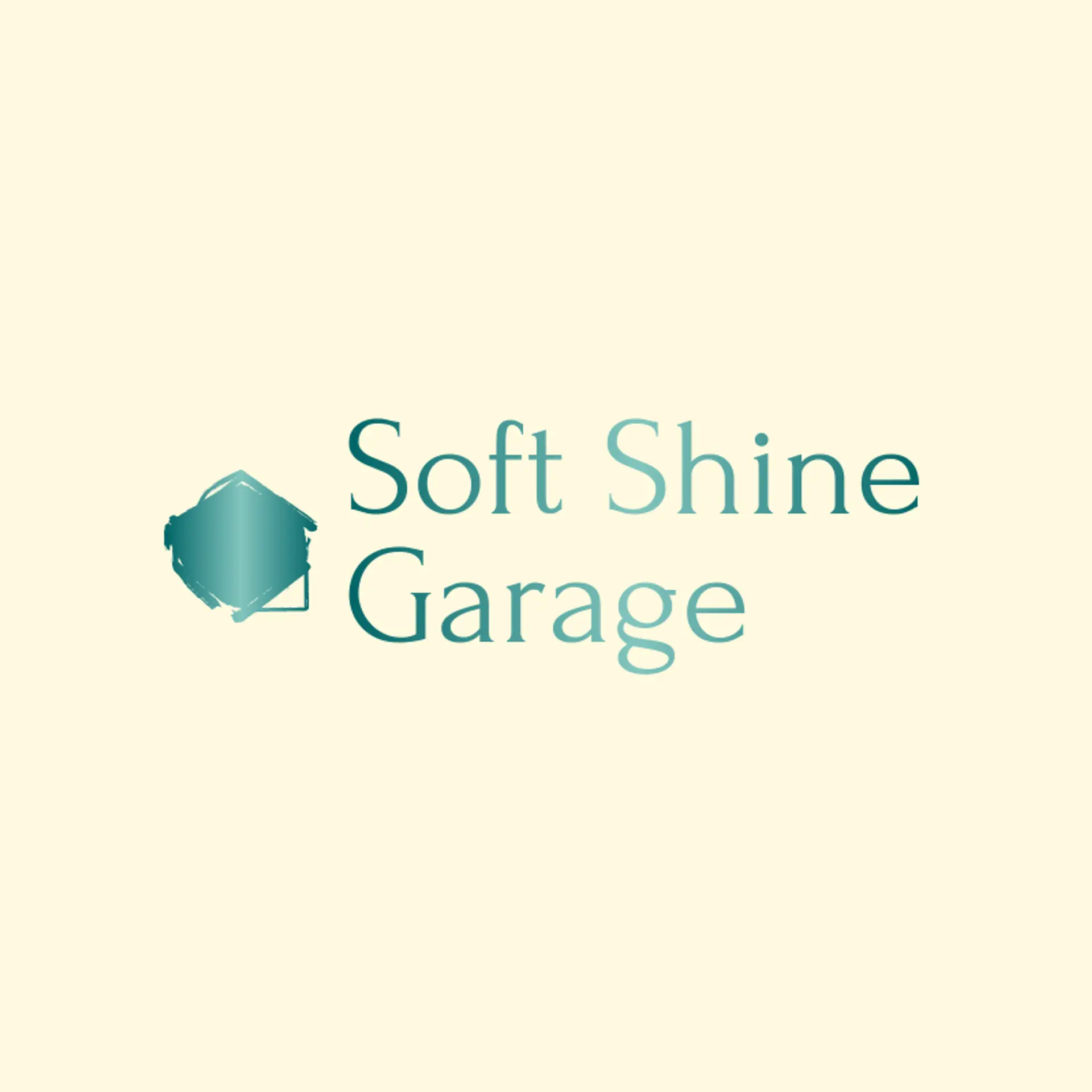 Soft Shine Garage logo for car wash