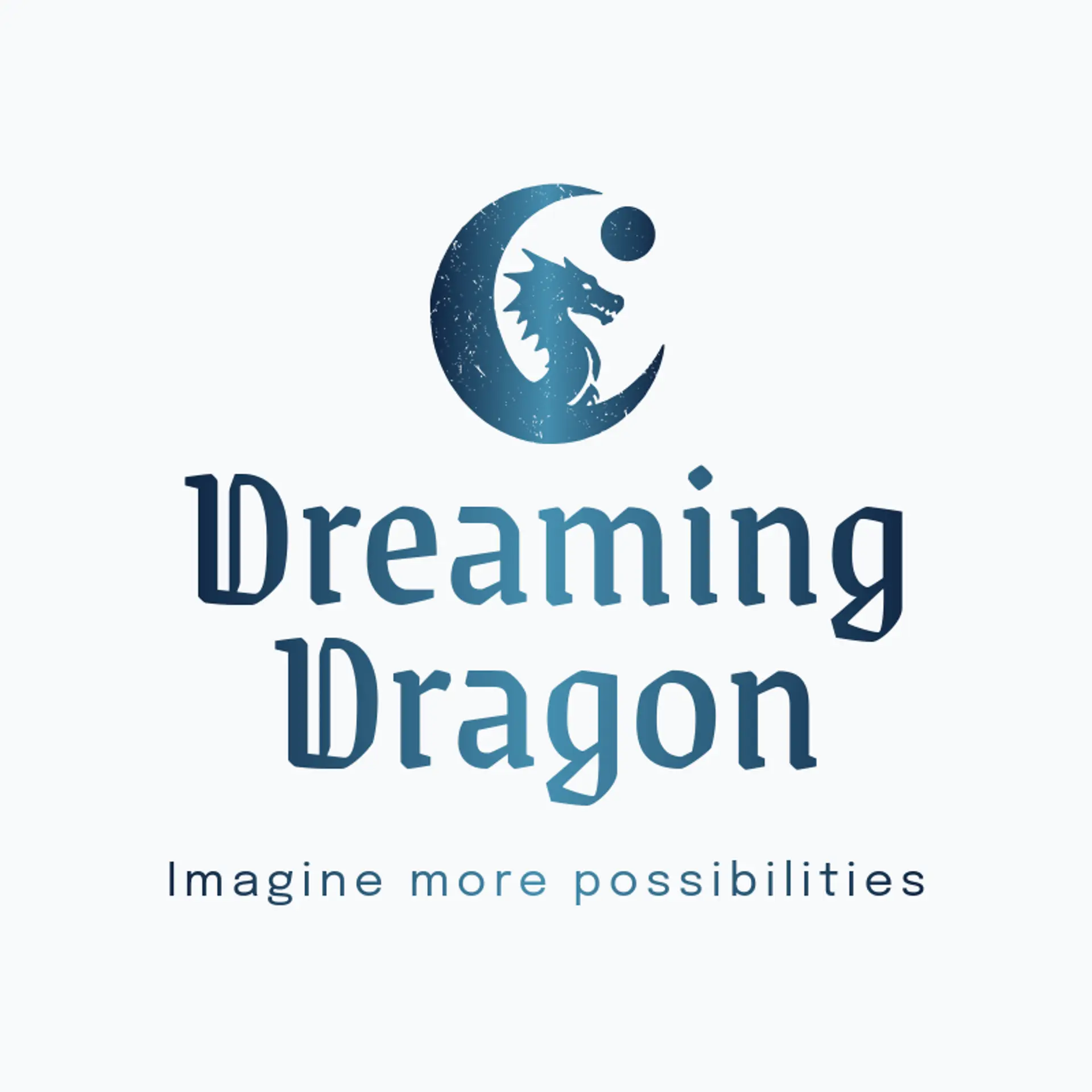 Dreaming Dragon logo for fantasy