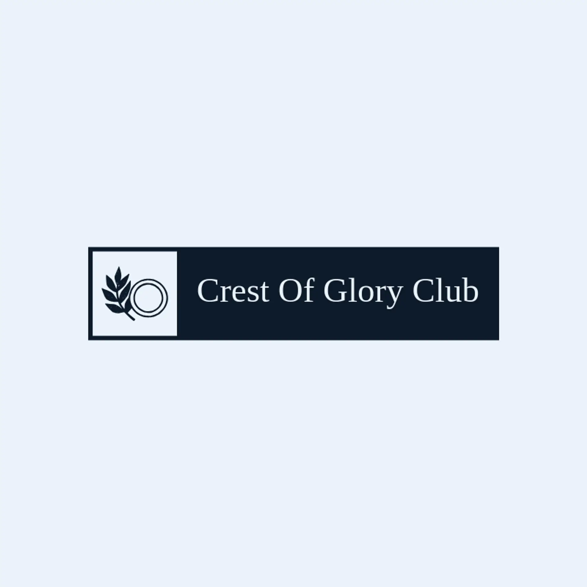 Crest of Glory Club logo for winner