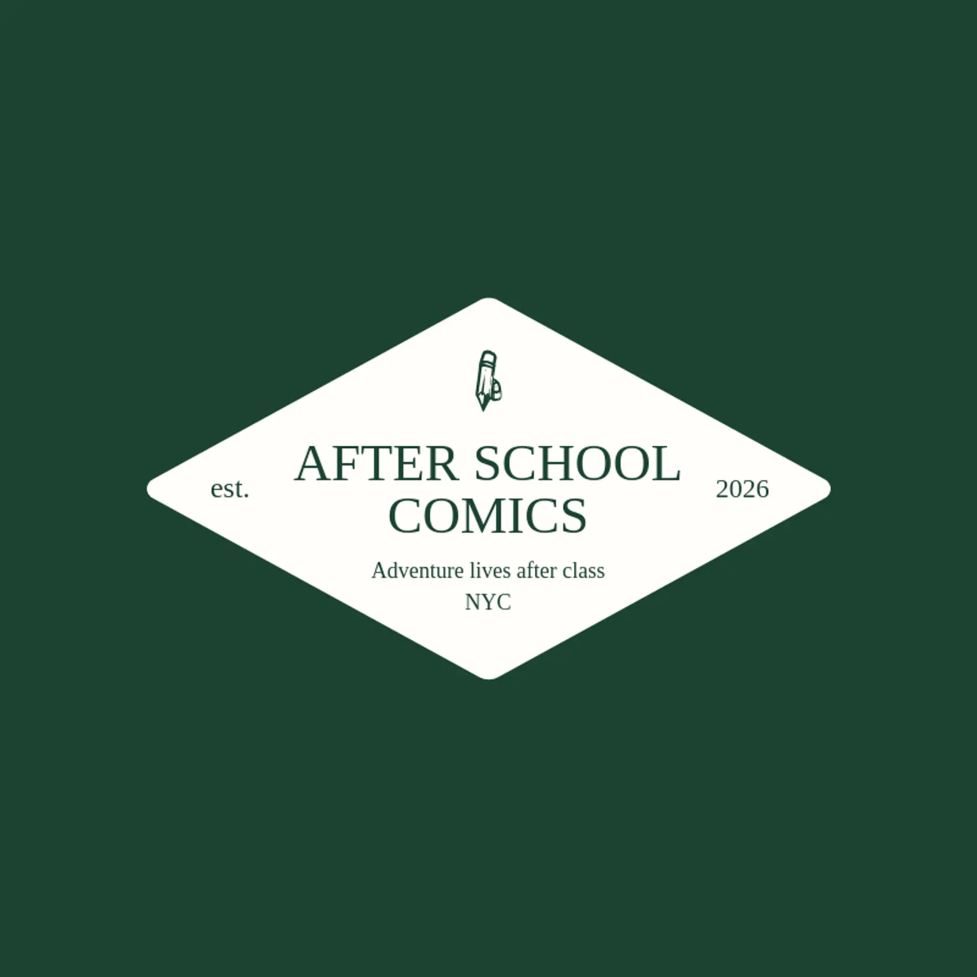 After School Comics logo for comic