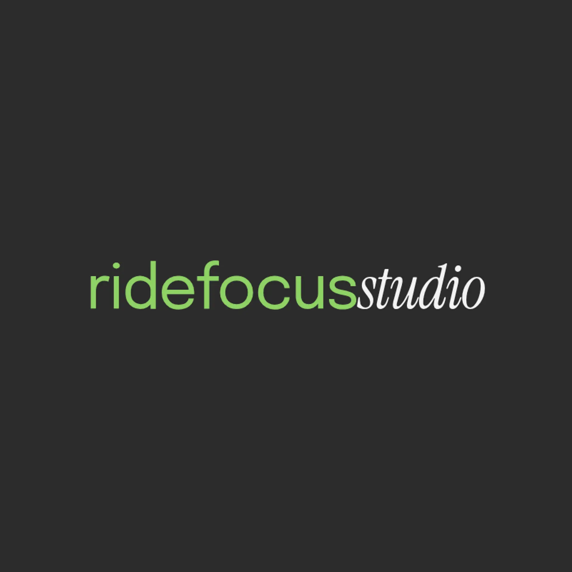 RideFocus Studio logo for car photography