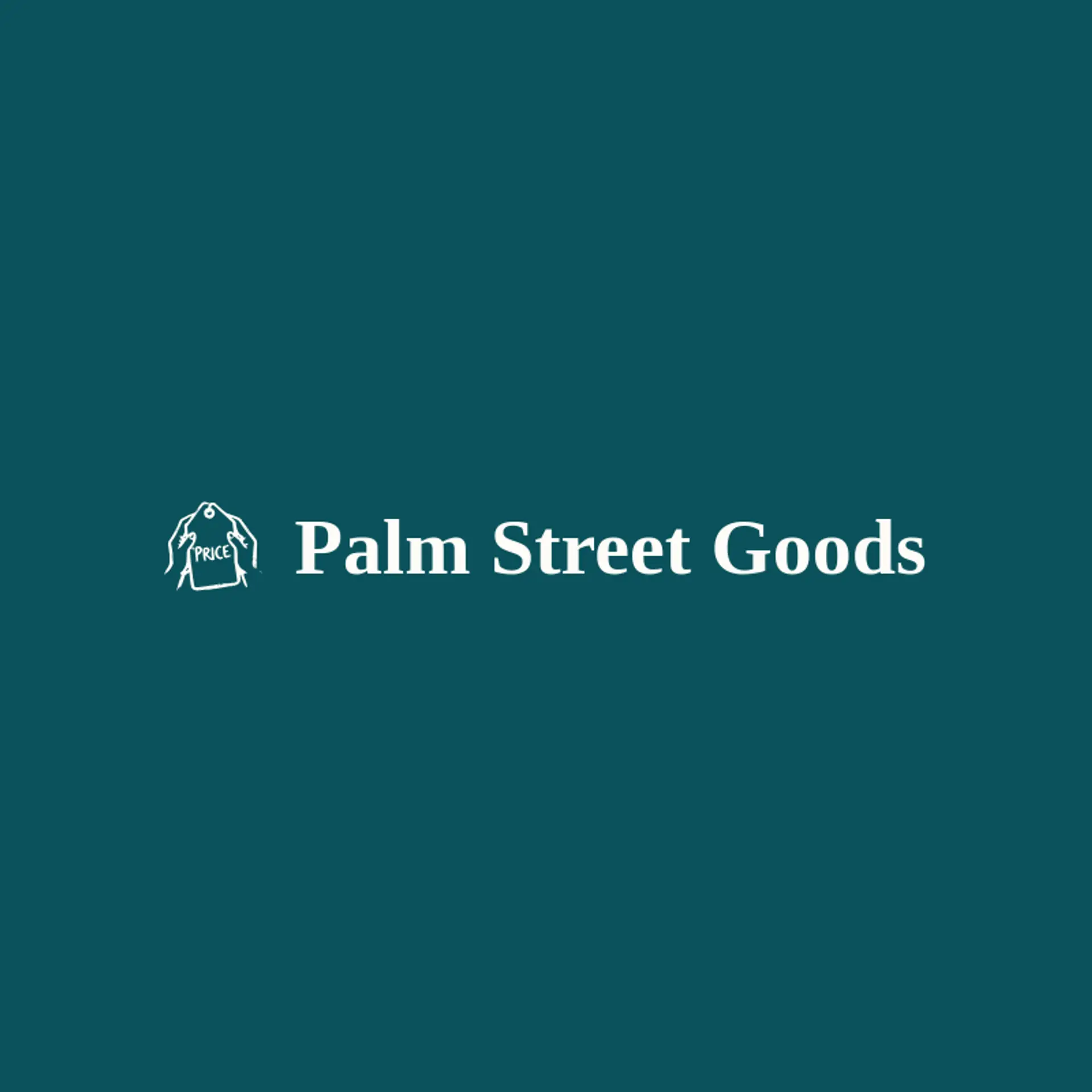 Palm Street Goods logo for hands