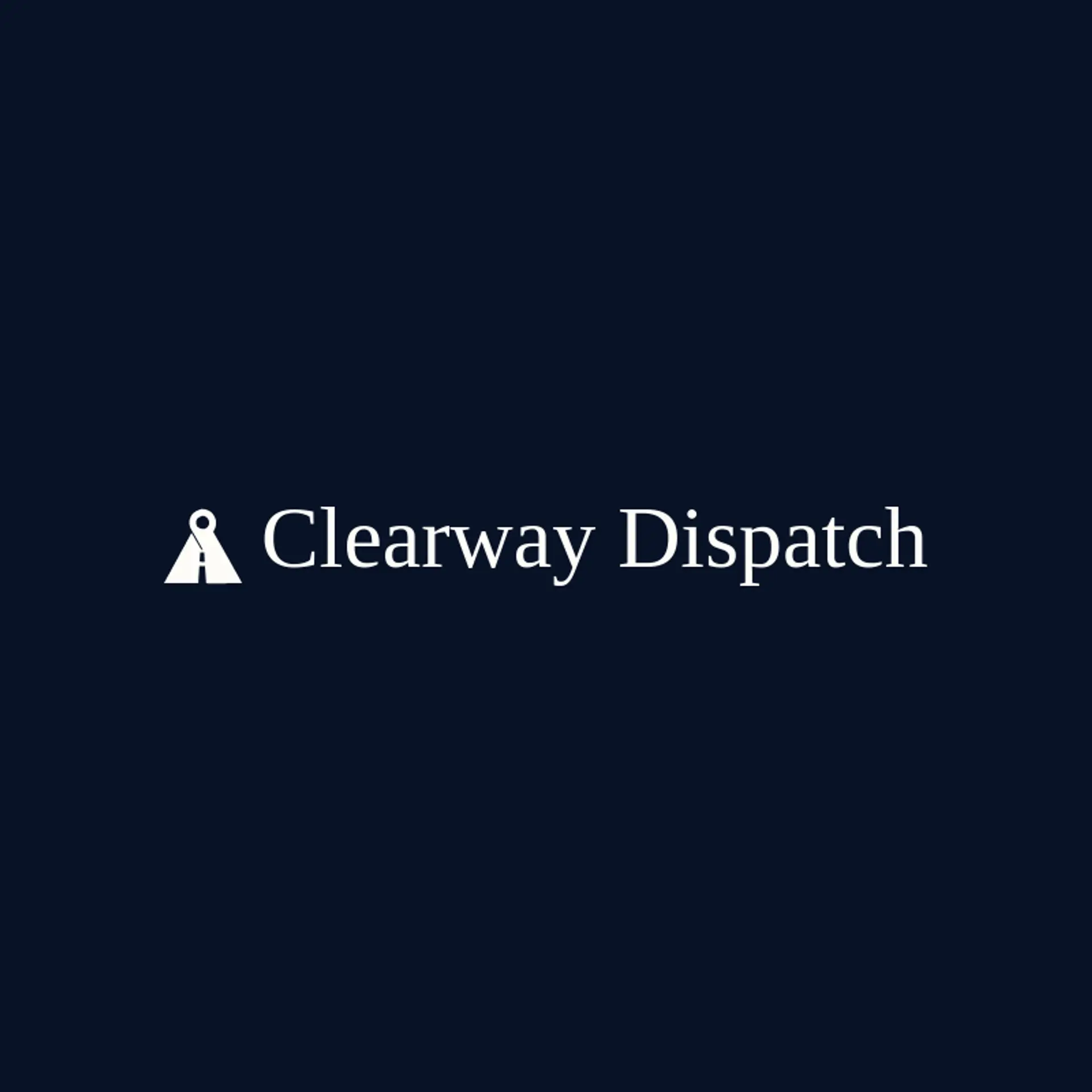 Clearway Dispatch logo for logistics