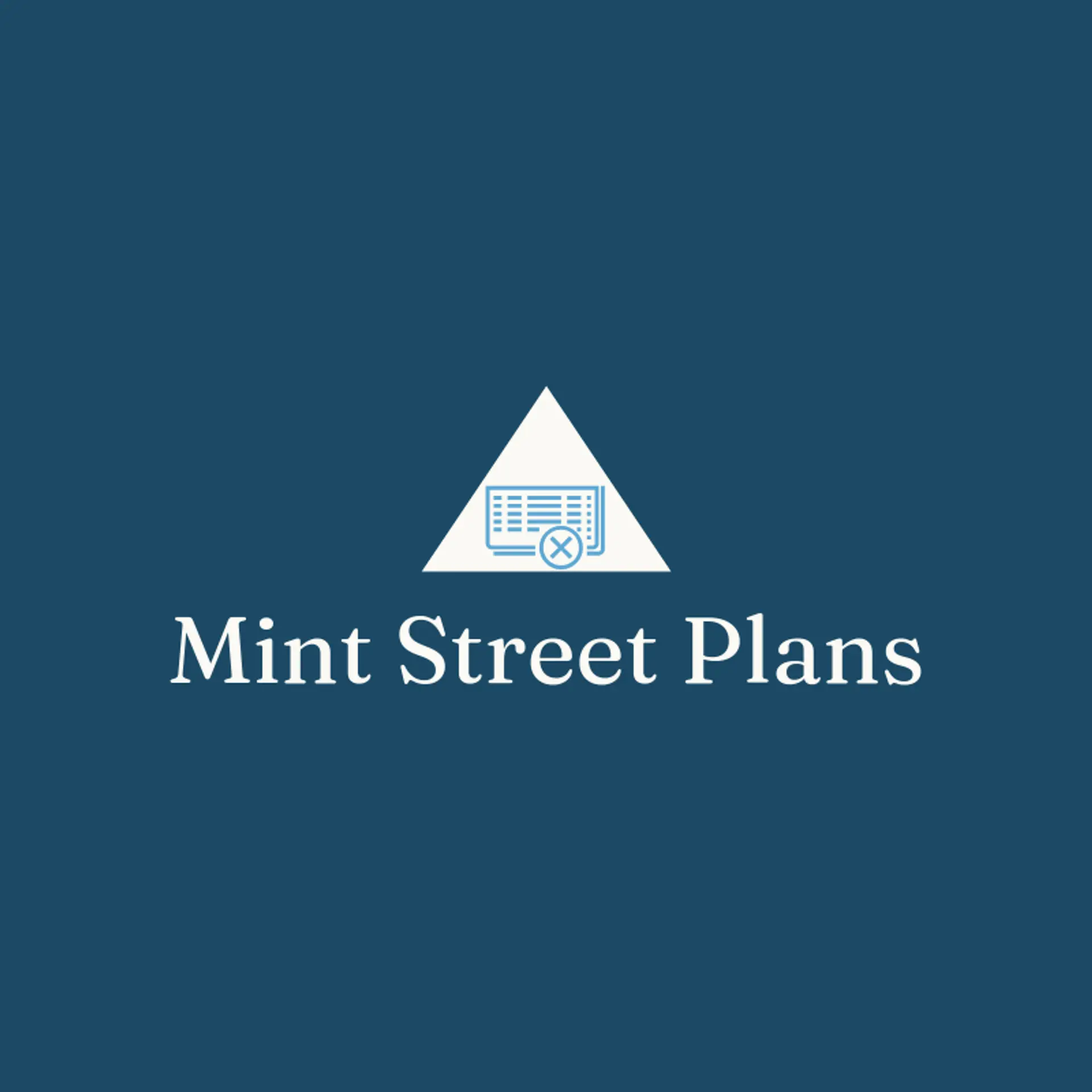 Mint Street Plans logo for budget