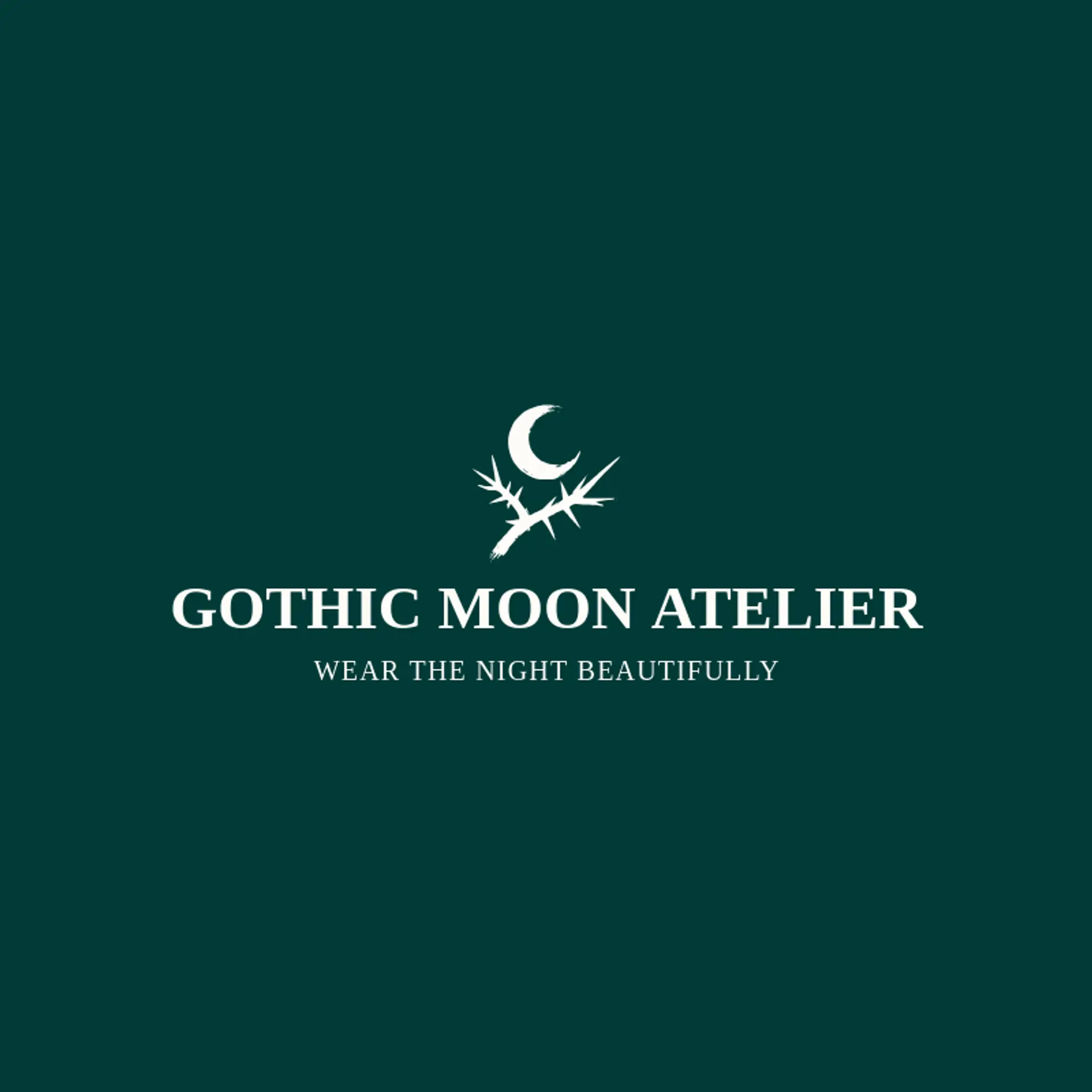 Gothic Moon Atelier logo for gothic