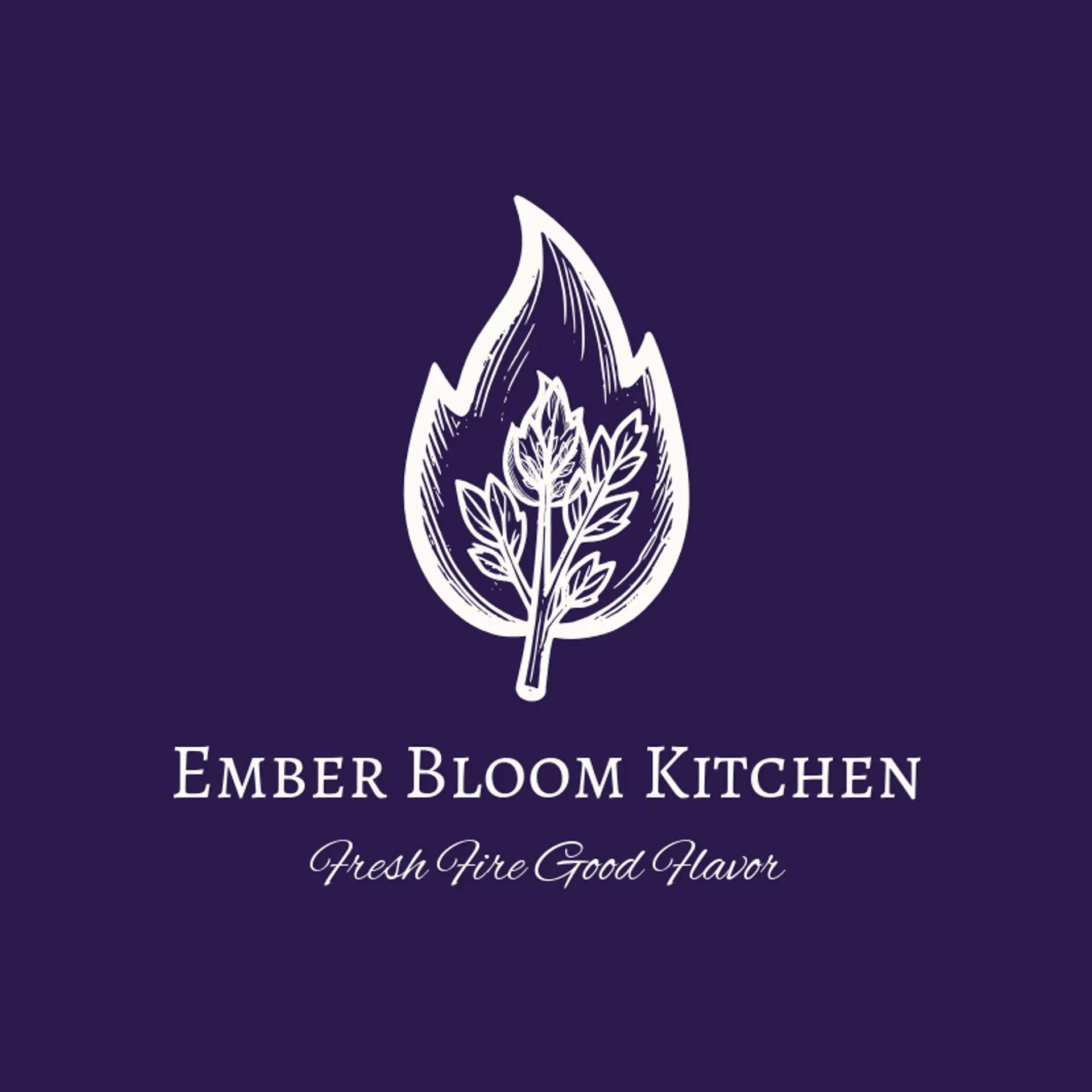 Ember Bloom Kitchen logo for chef