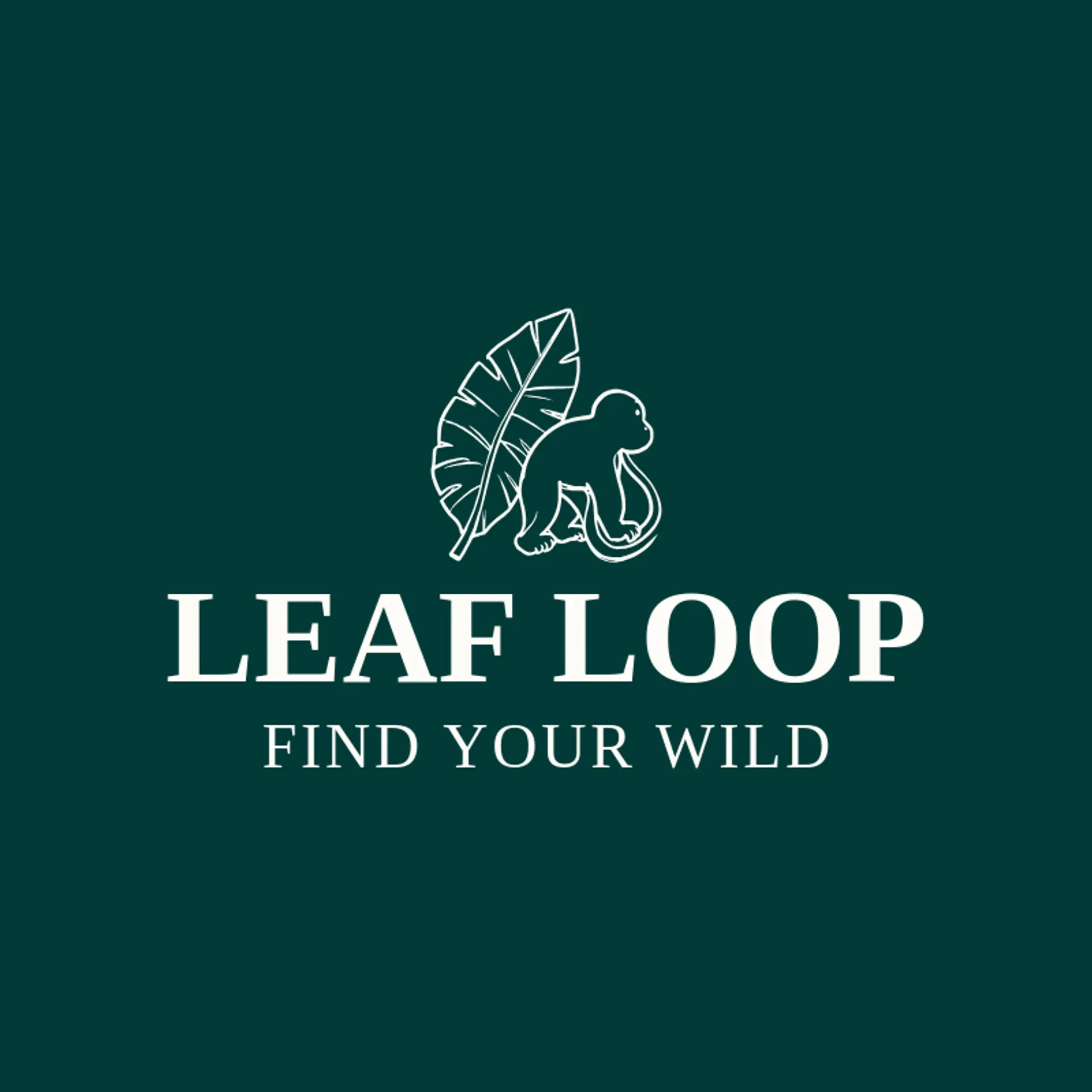 Leaf Loop logo for monkey