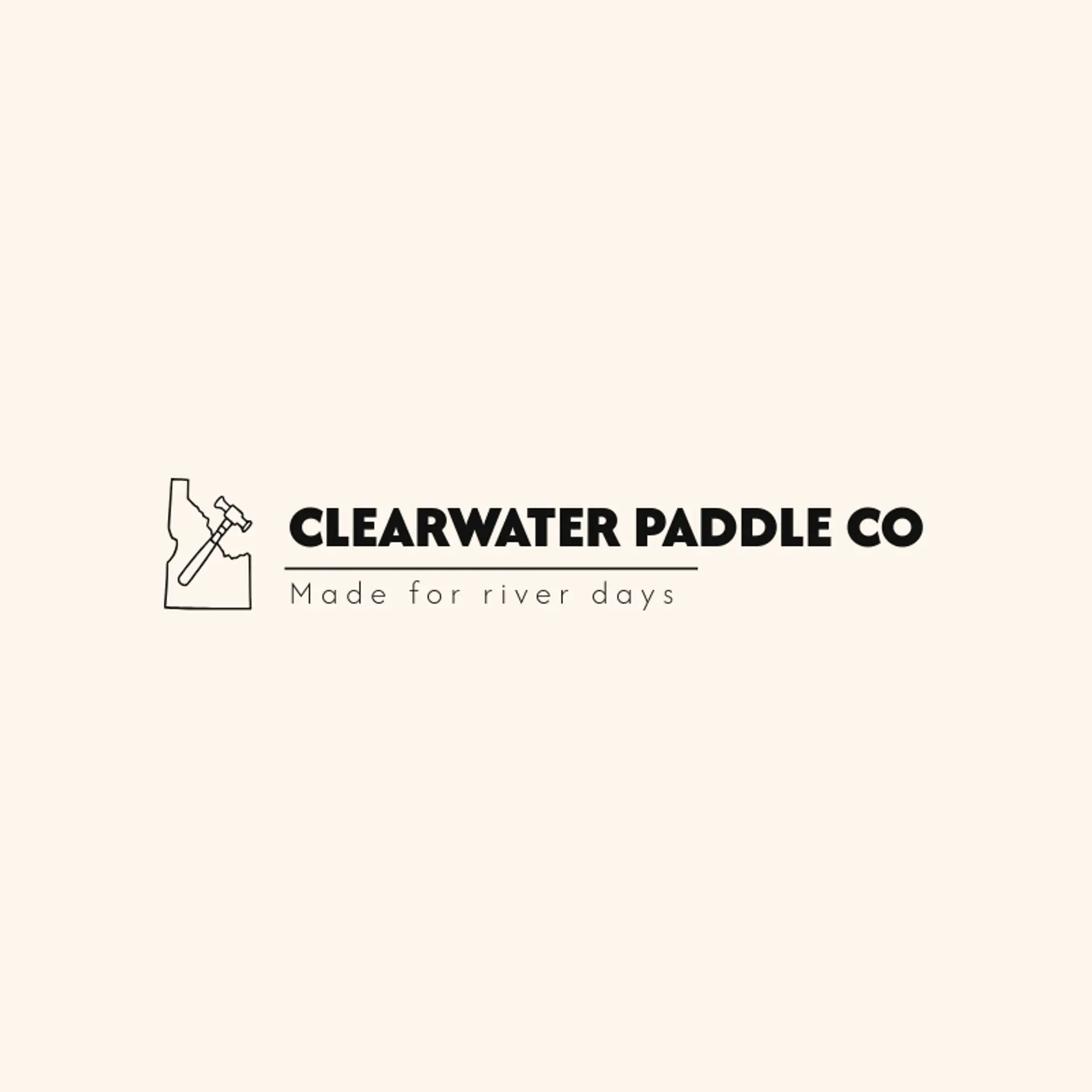 Clearwater Paddle Co logo for idaho
