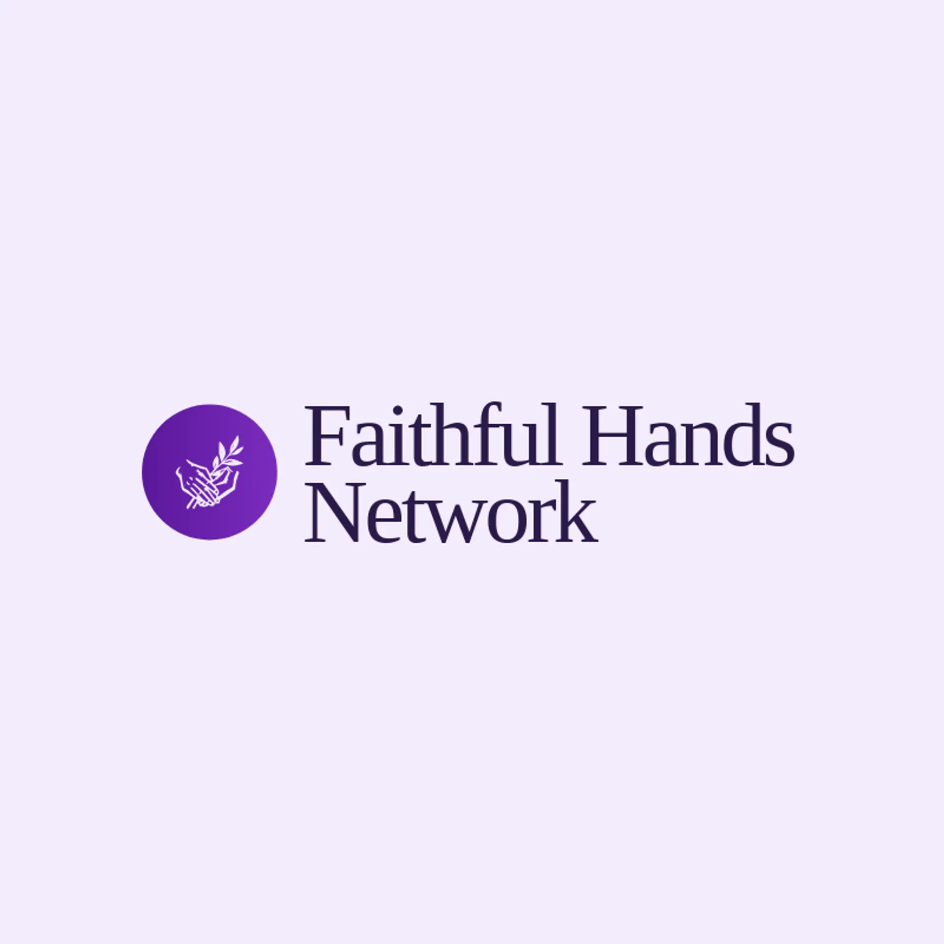Faithful Hands Network logo for faith