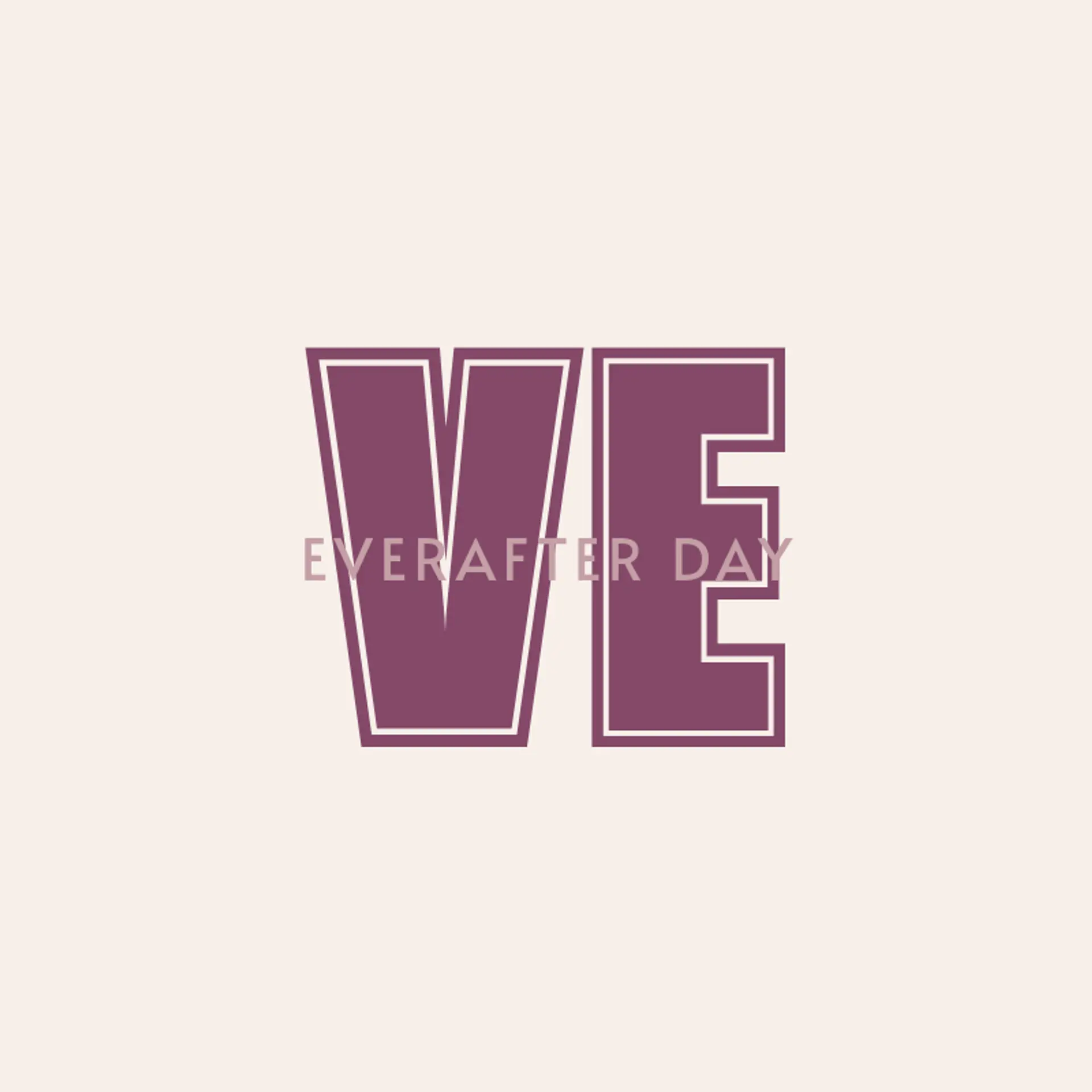 Everlasting Vows logo for wedding business
