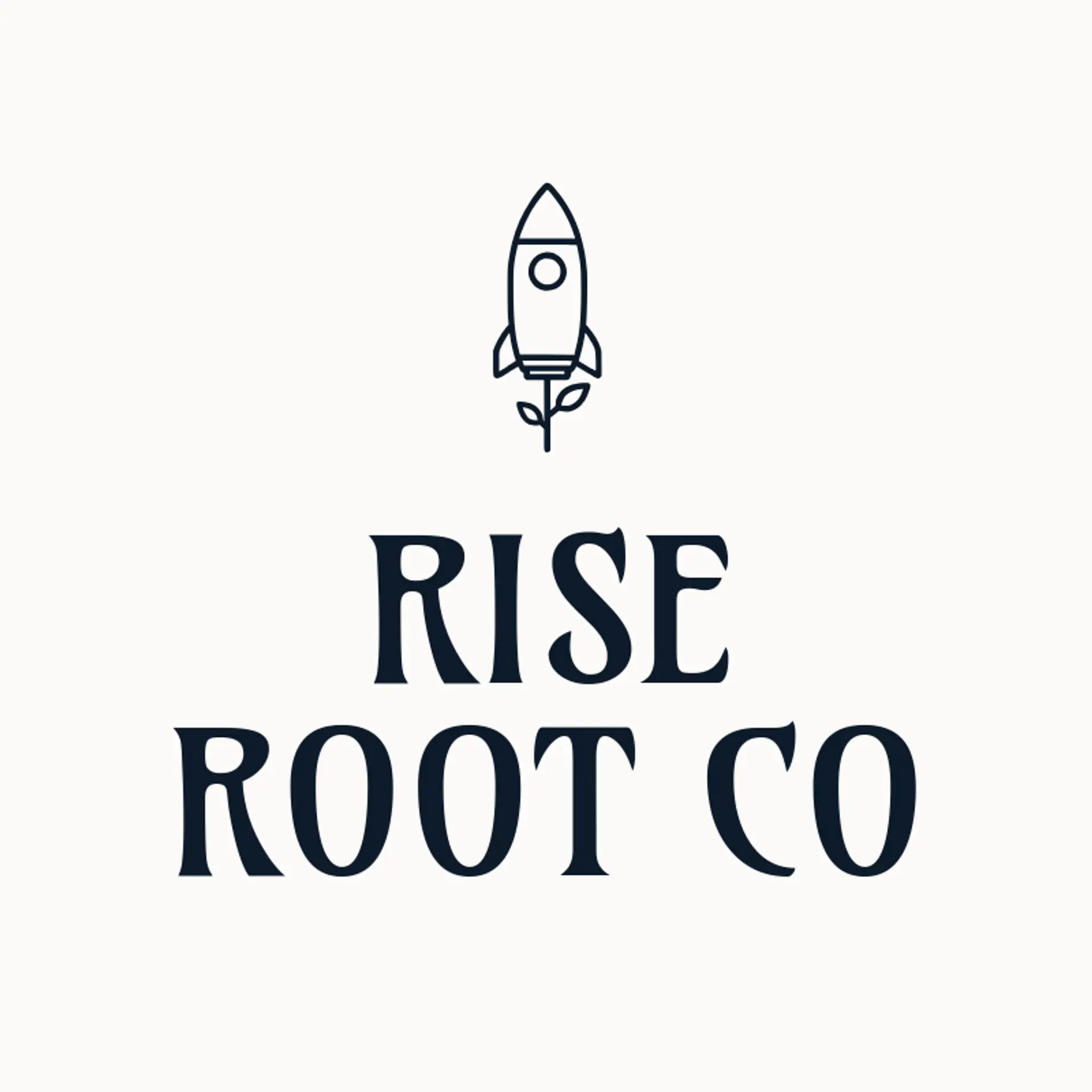 Rise Root Co logo for growth
