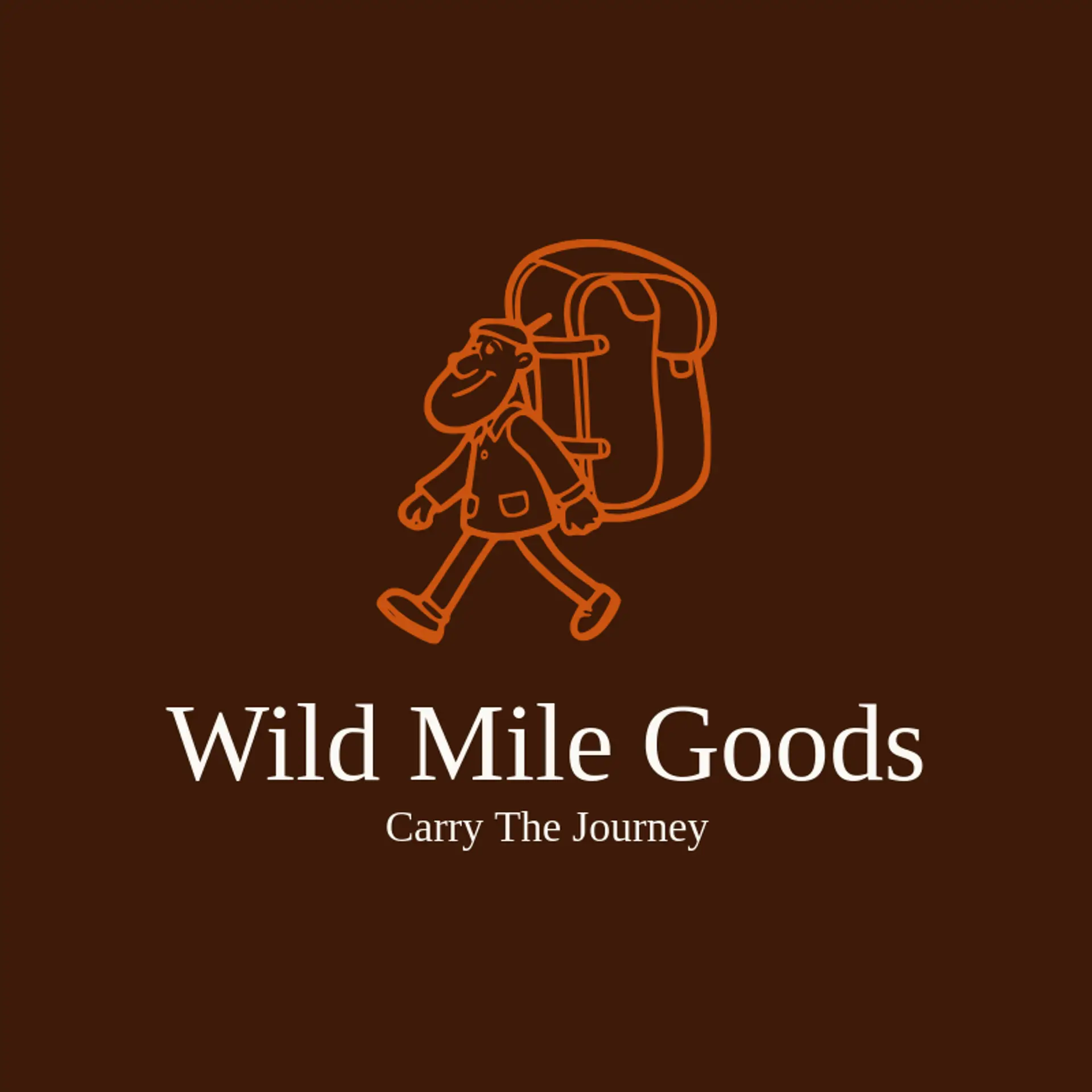 Wild Mile Goods logo for nomad