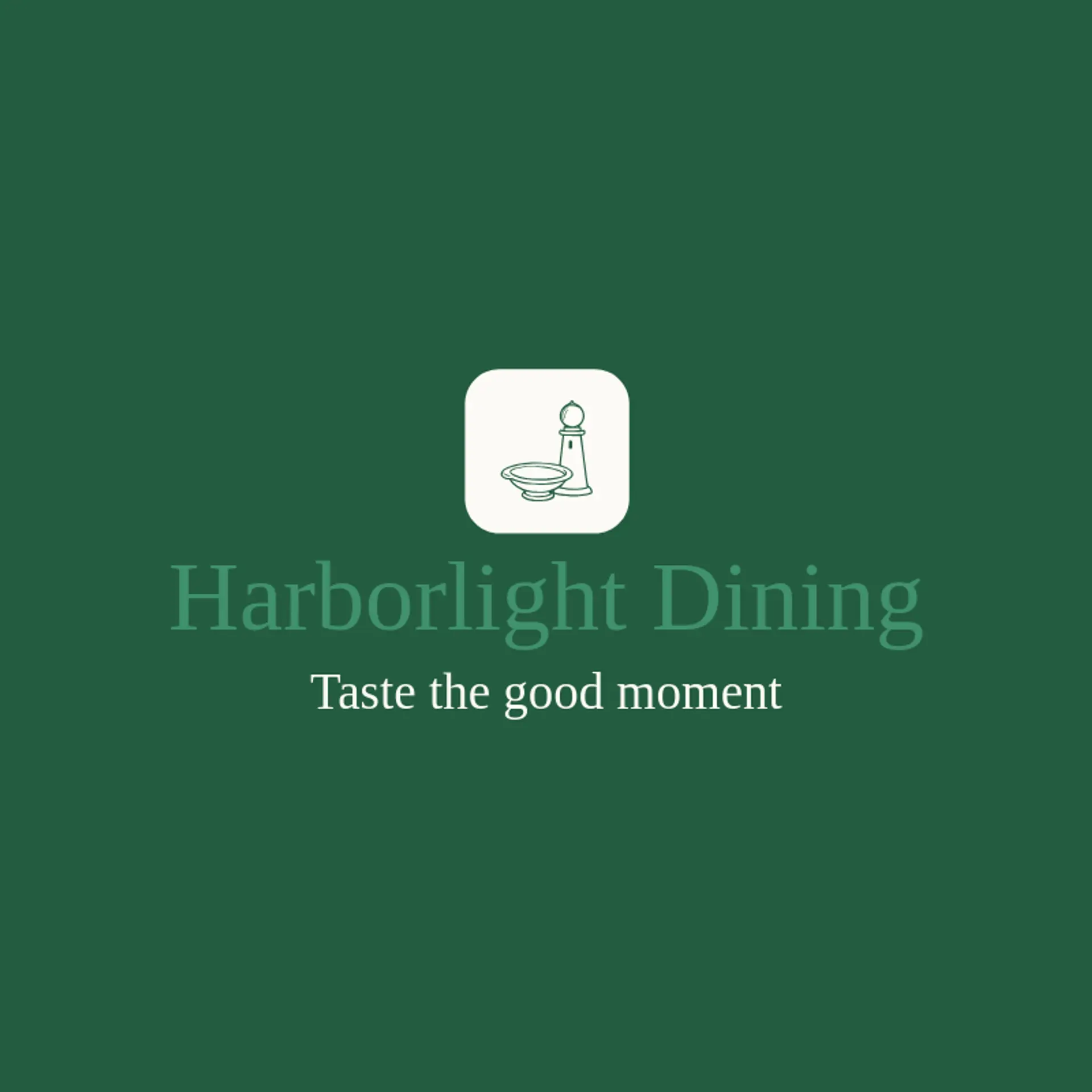 Harborlight Dining logo for hospitality
