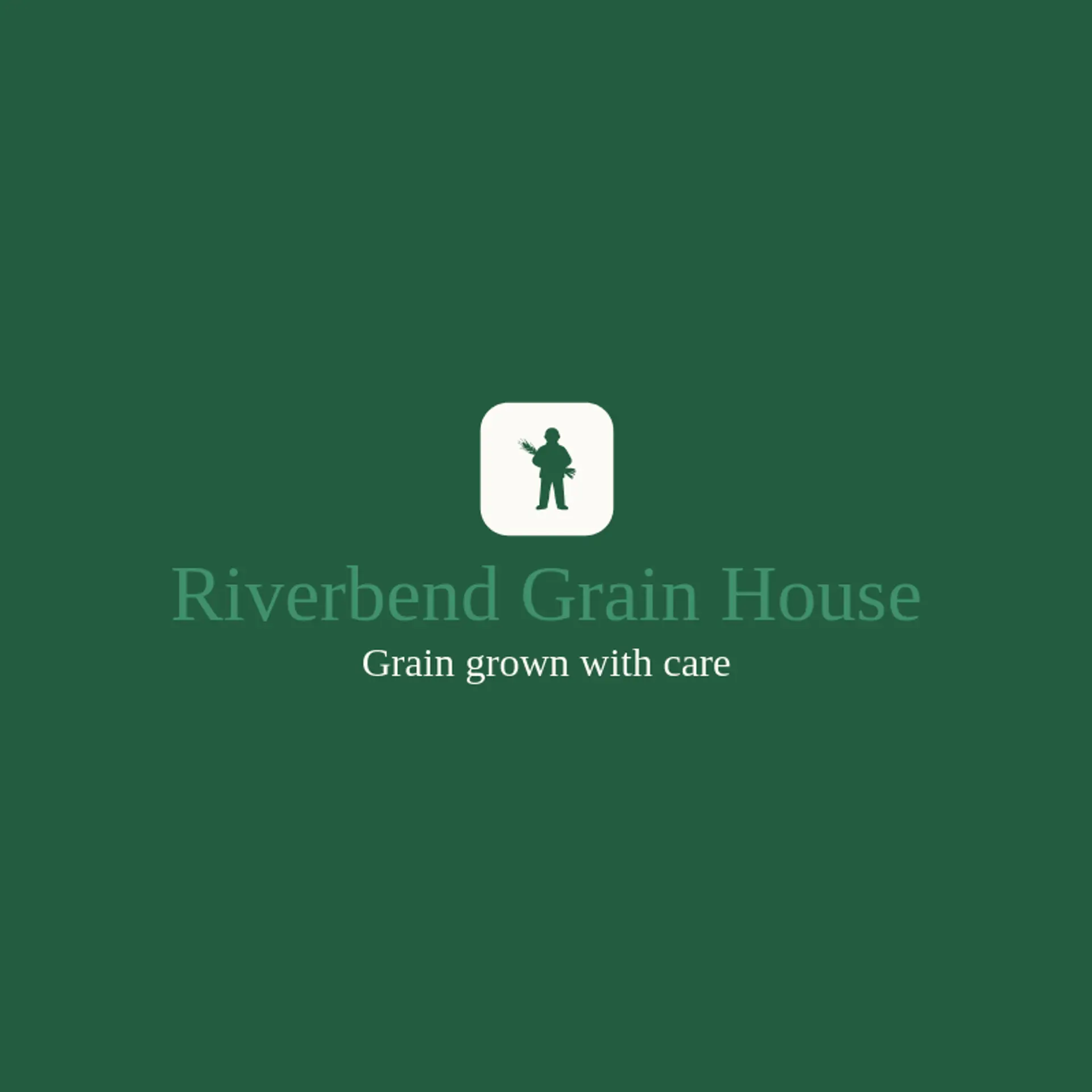 Riverbend Grain House logo for farmer