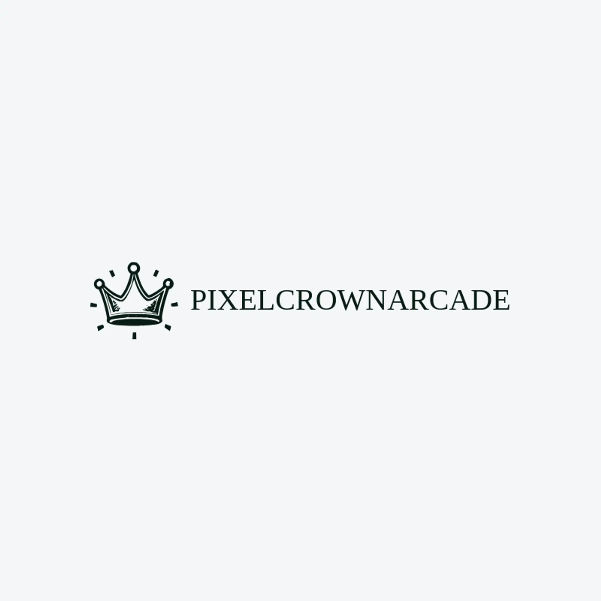 Pixel Crown Arcade logo for nintendo