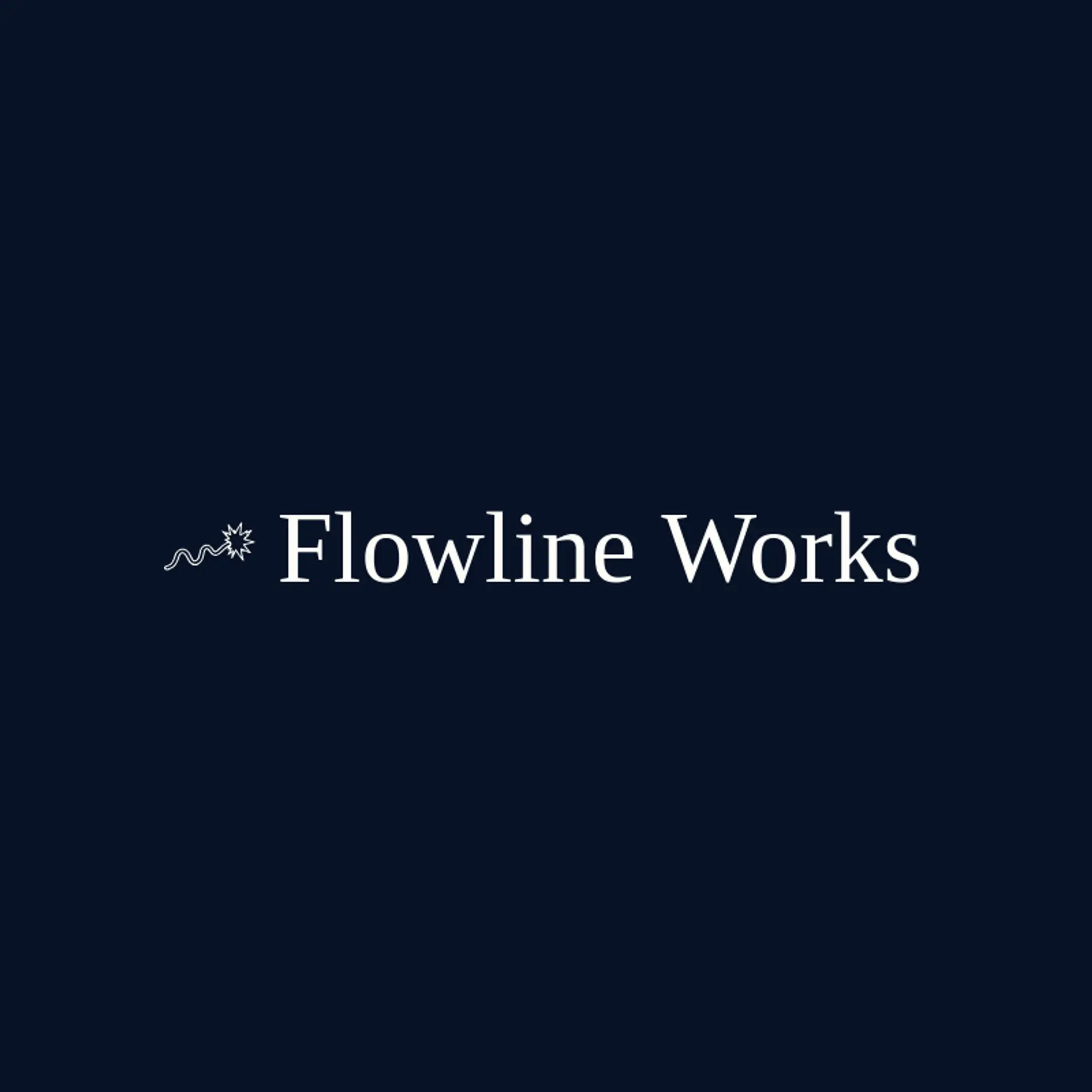 Flowline Works logo for stream