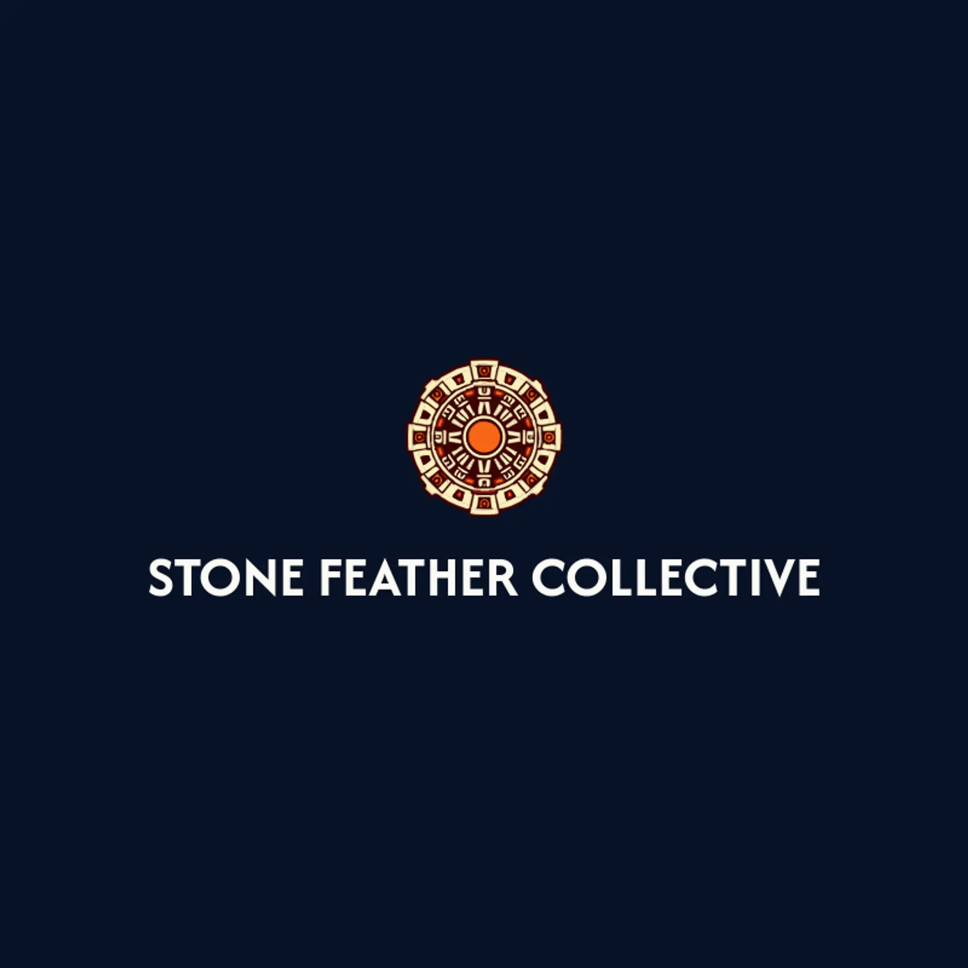 Stone Feather Collective logo for aztec