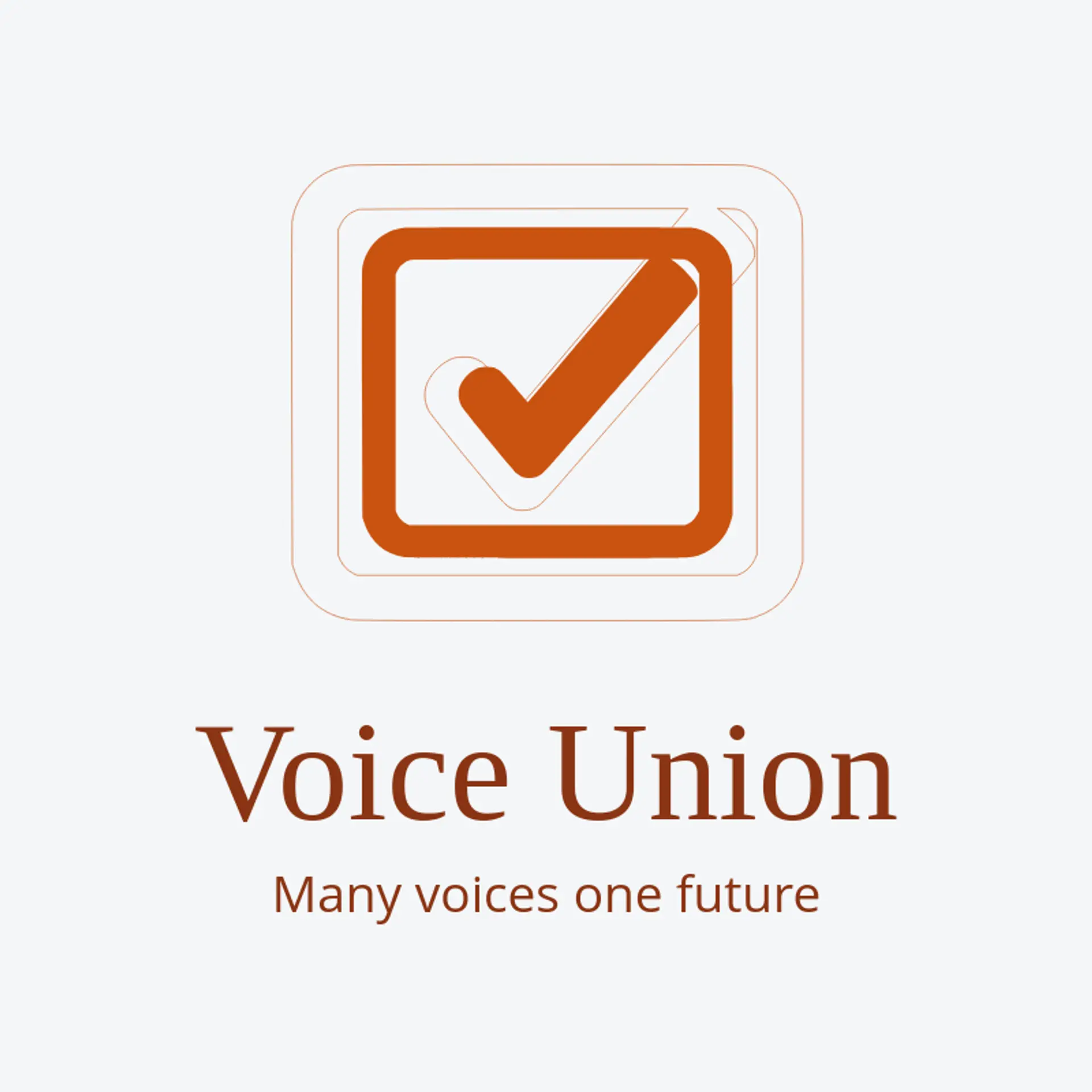 Voice Union logo for vote