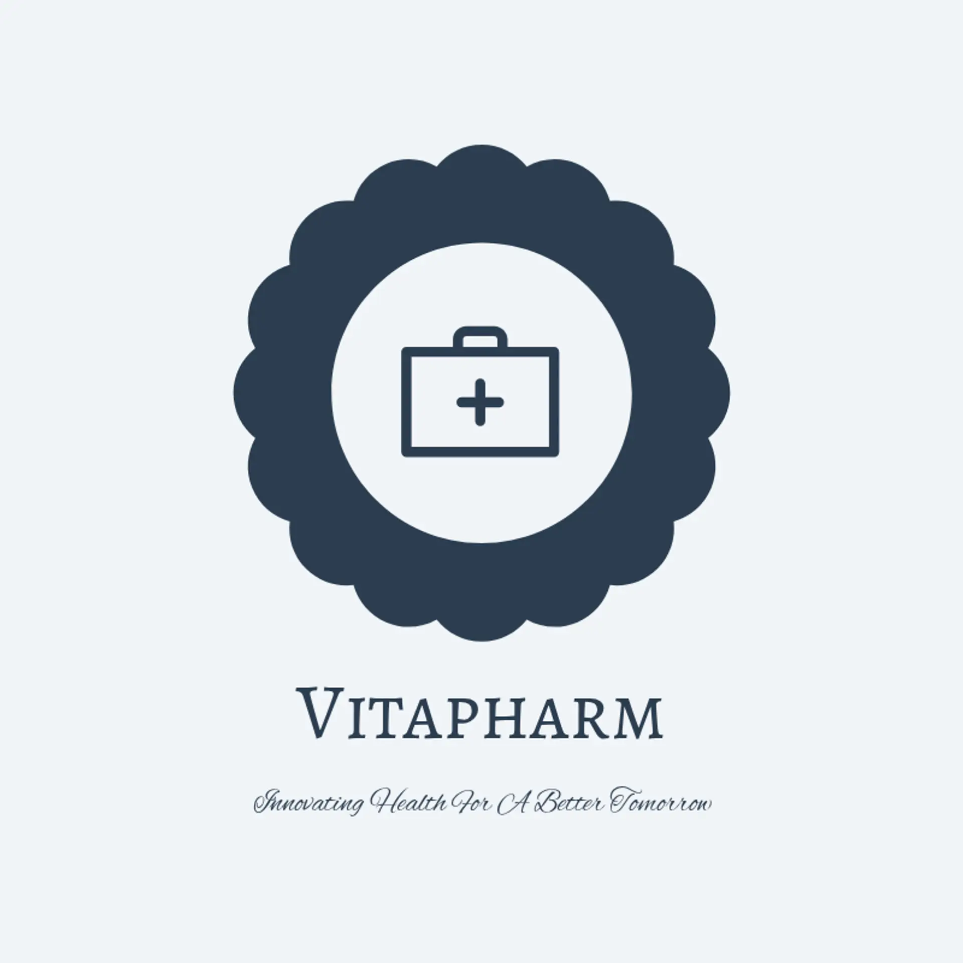 VitaPharm logo for biopharma medical
