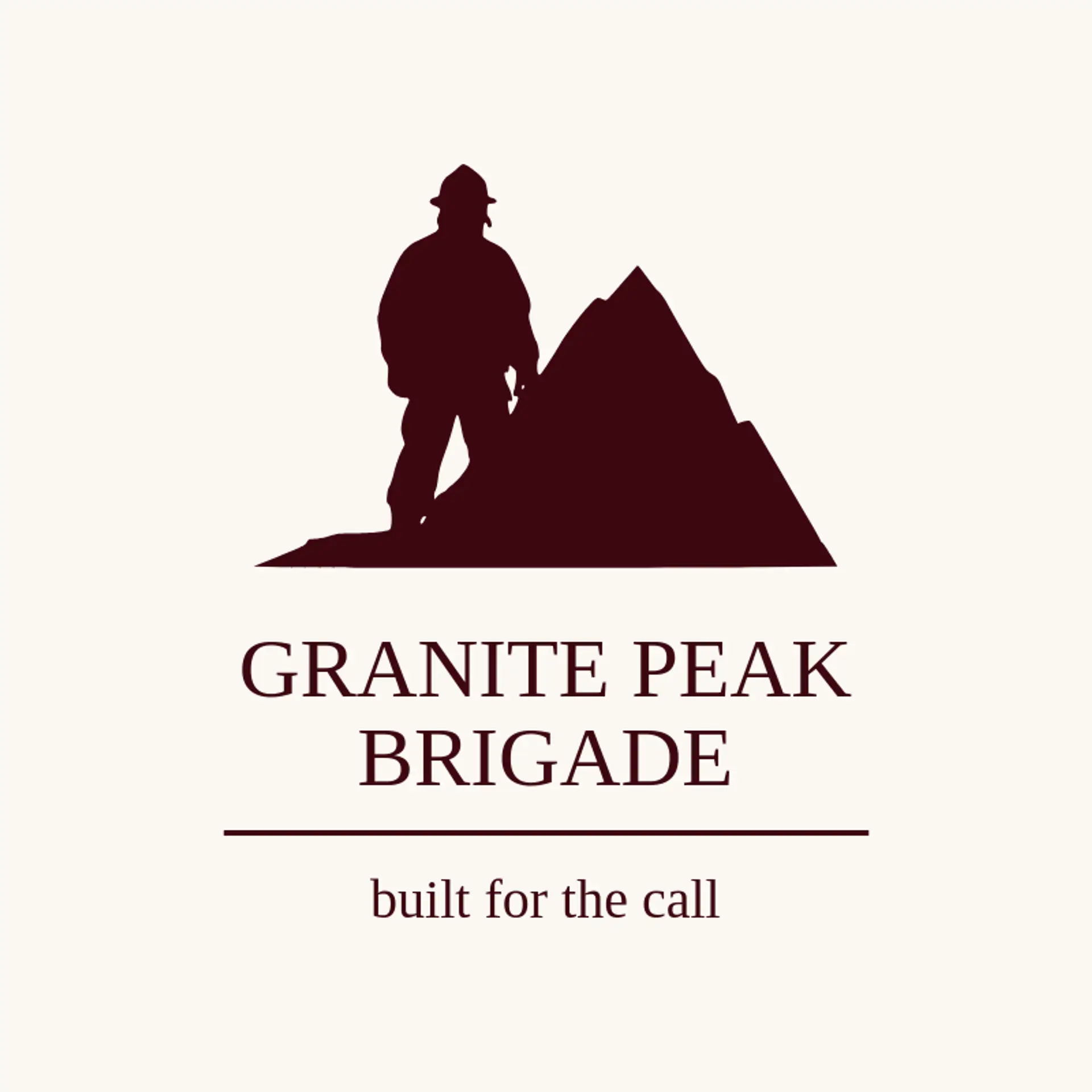 Granite Peak Brigade logo for fireman