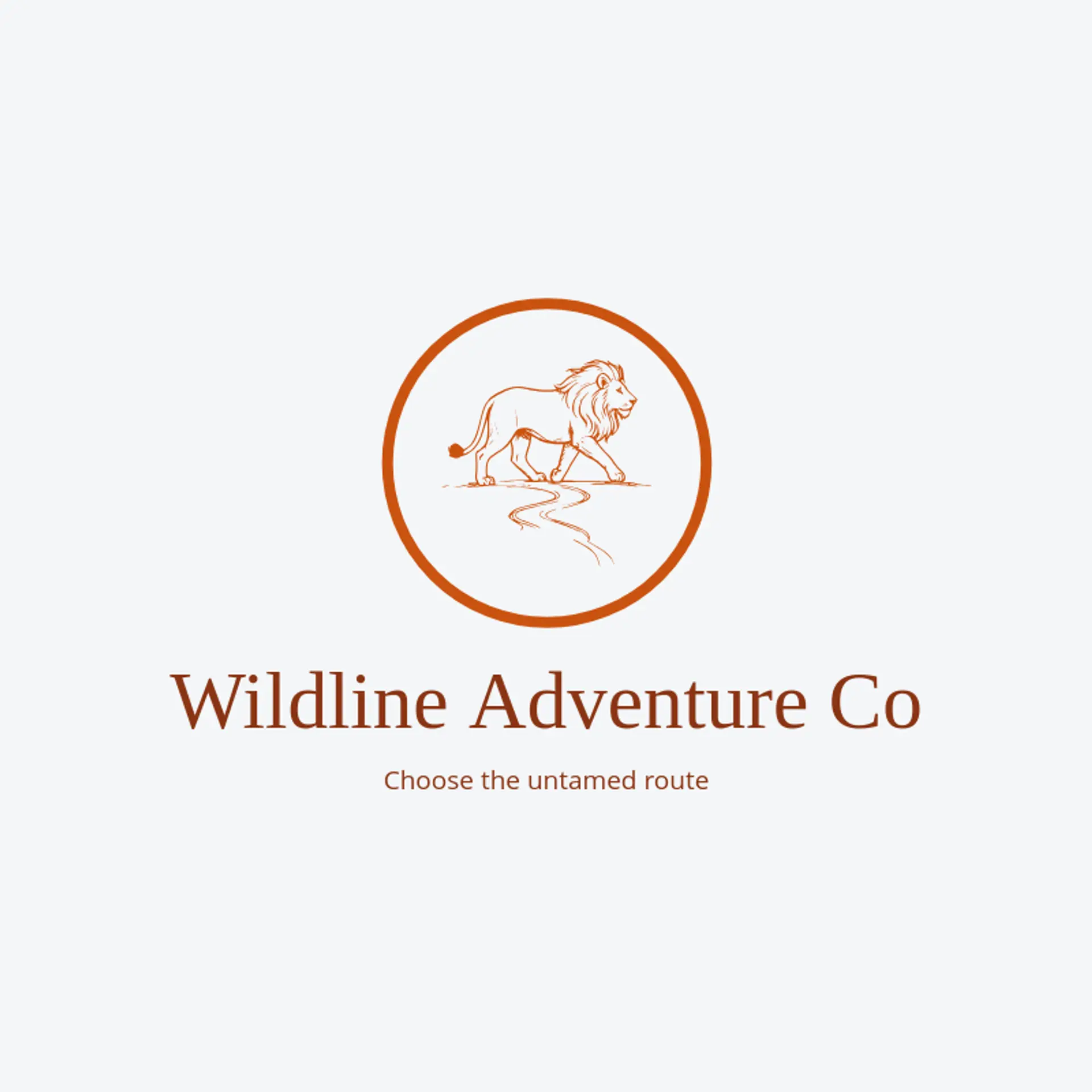 Wildline Adventure Co logo for apex predator