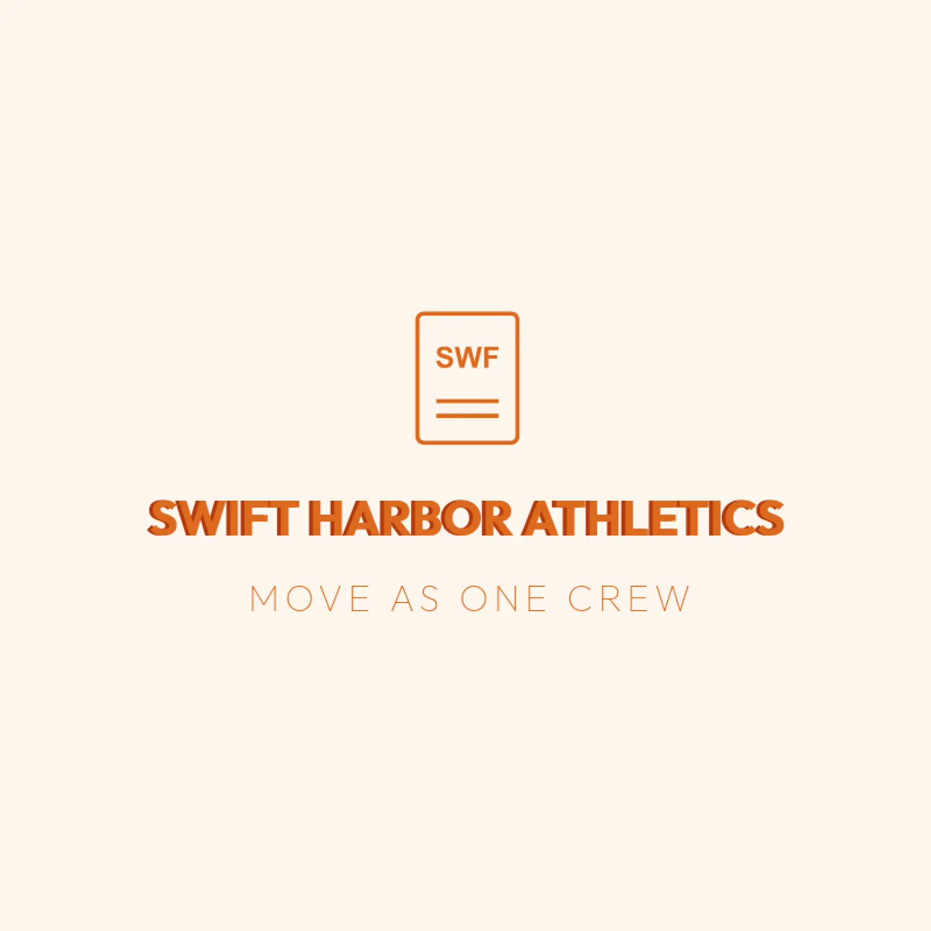 Swift Harbor Athletics logo for swift
