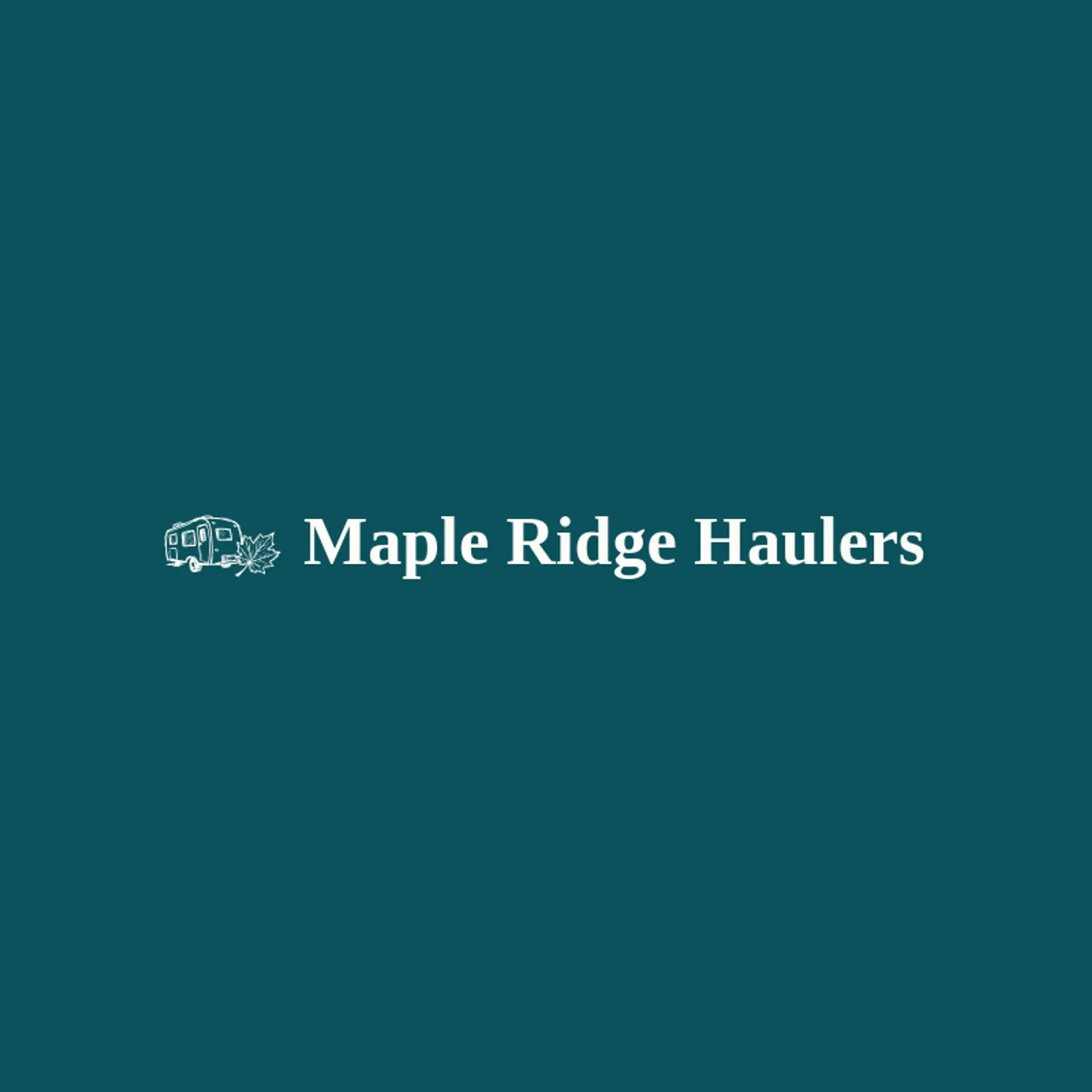 Maple Ridge Haulers logo for trailer