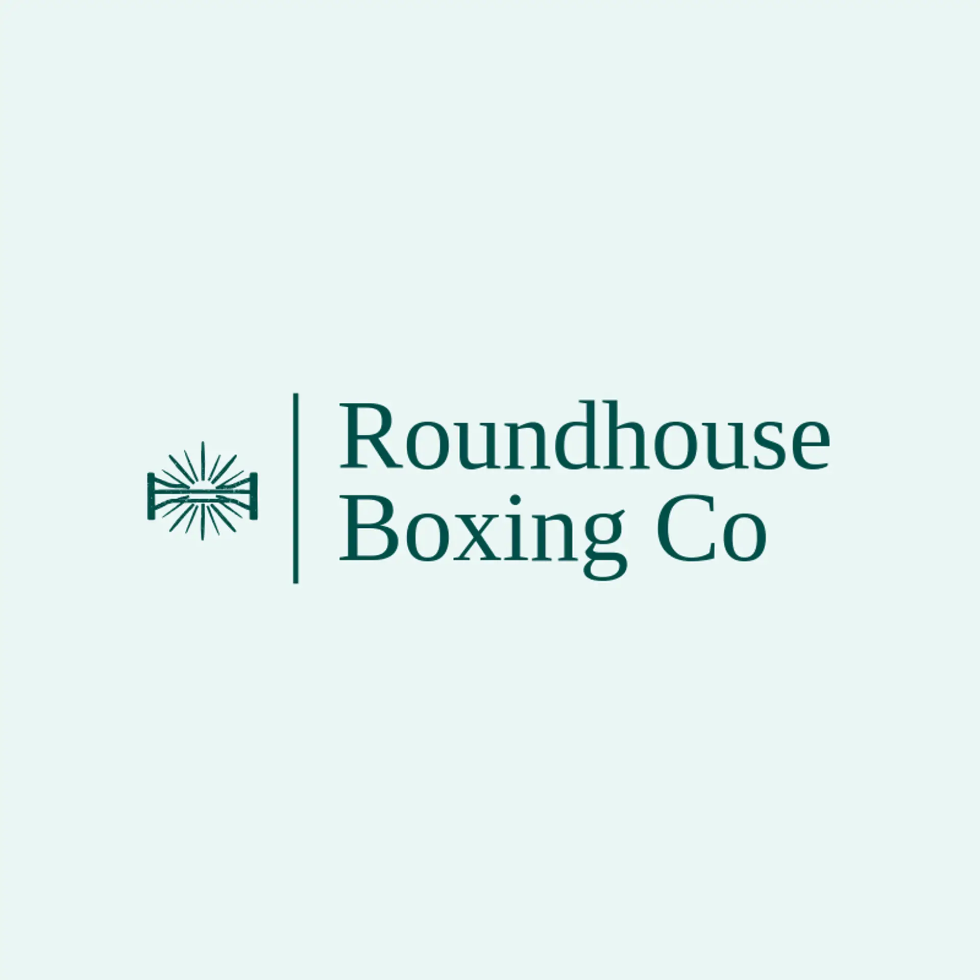 Roundhouse Boxing Co logo for boxing