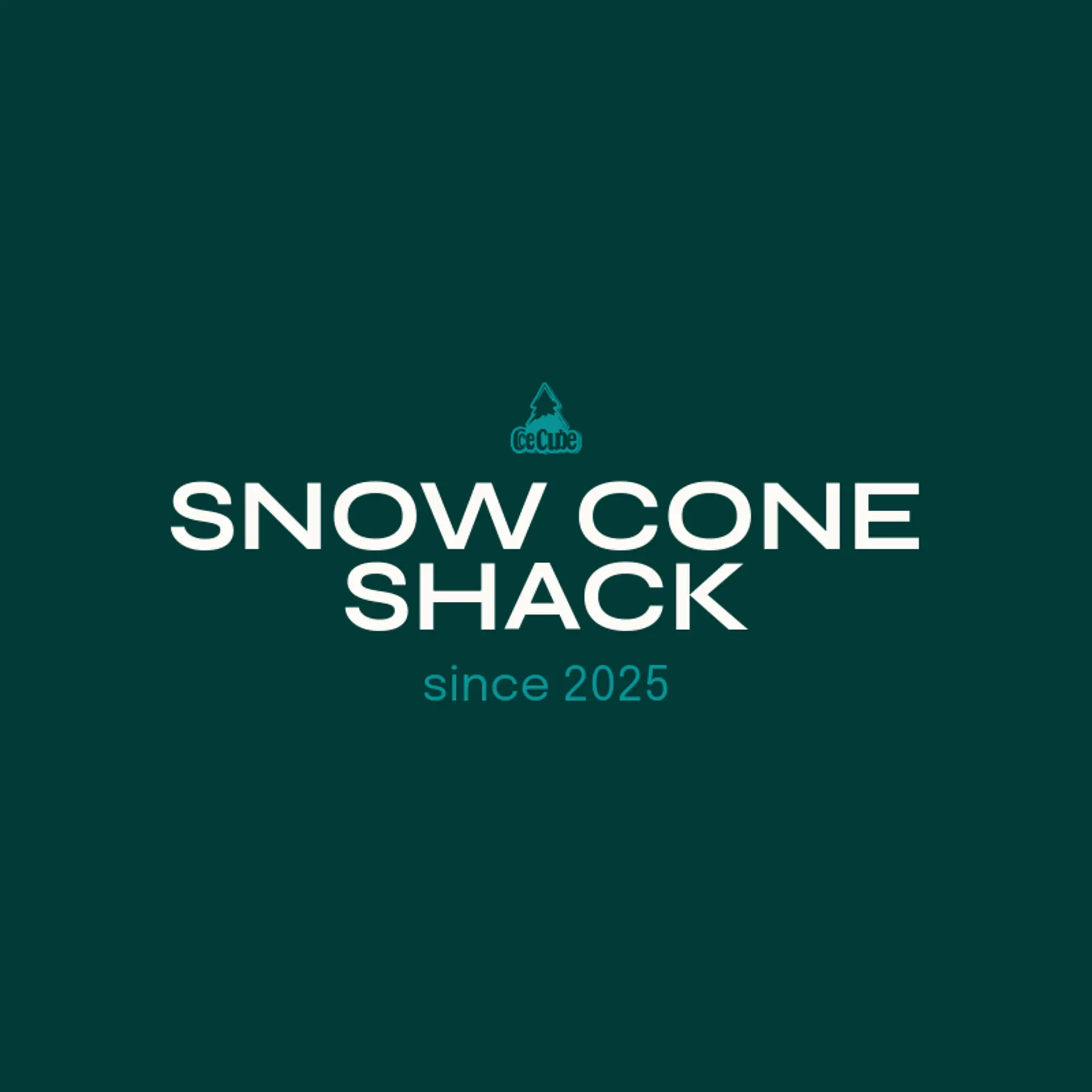 Snow Cone Shack logo for frost