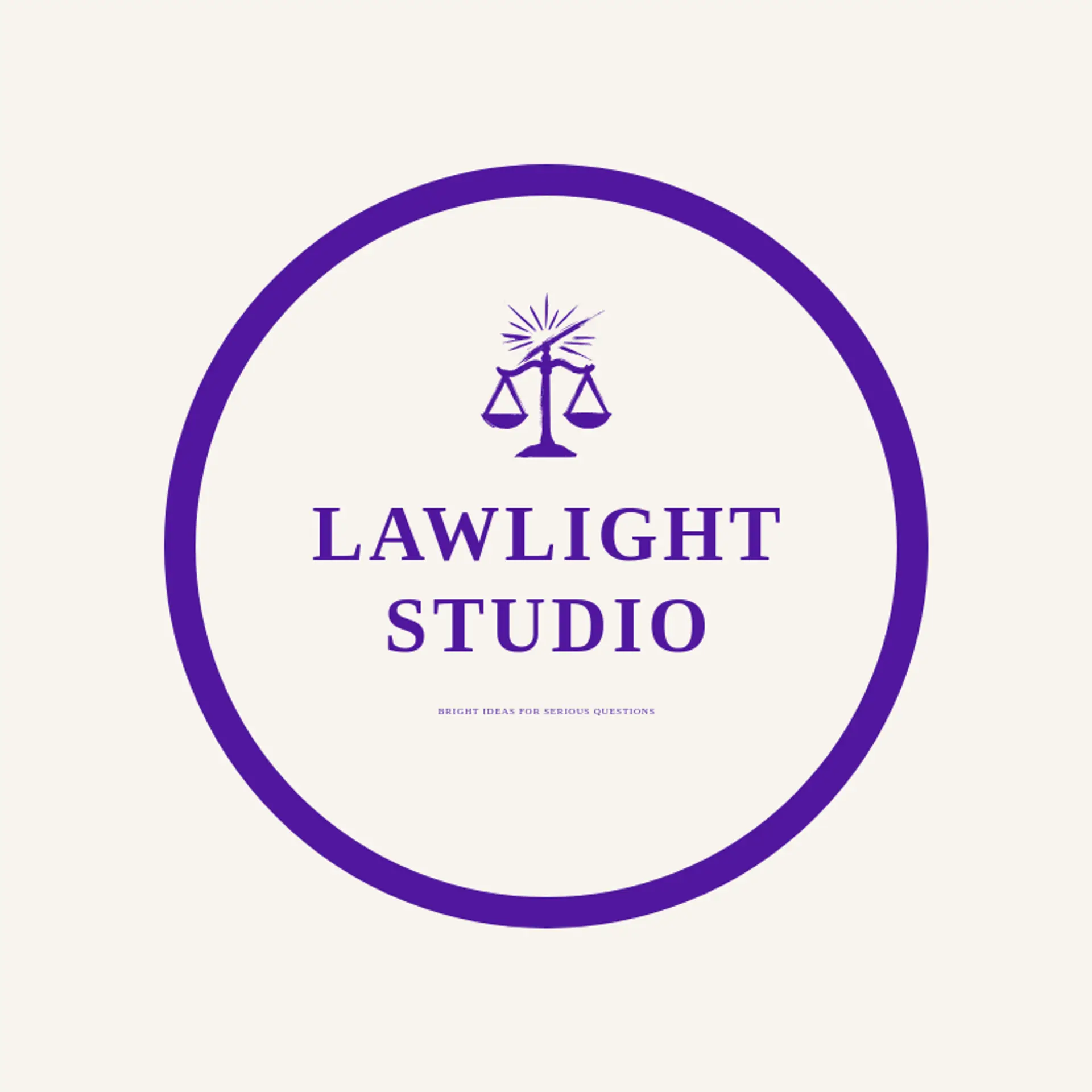 Lawlight Studio logo for legal