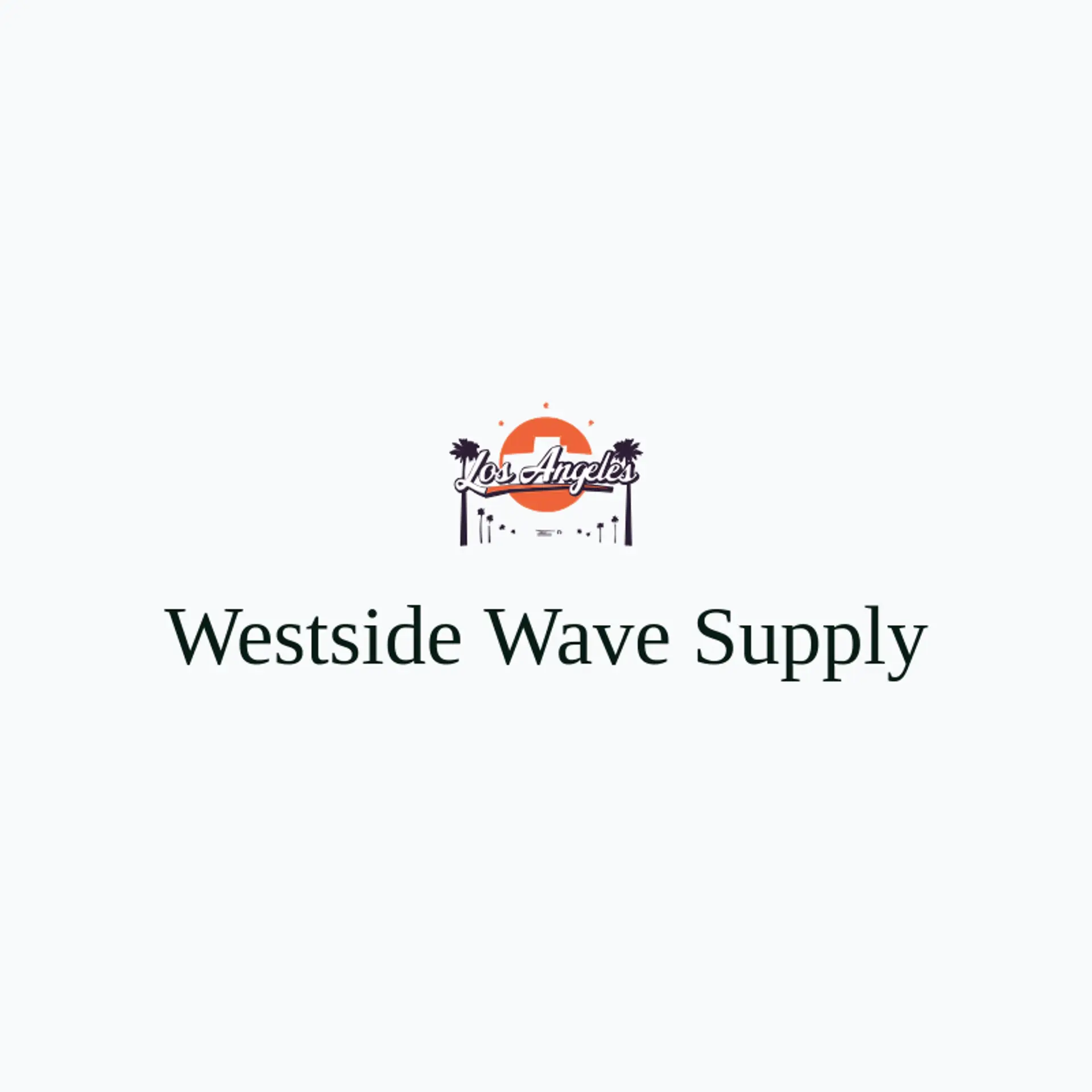 Westside Wave Supply logo for los angeles