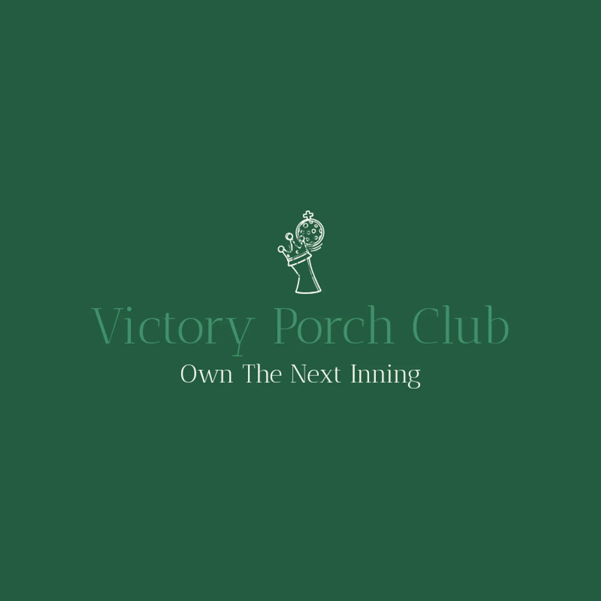 Victory Porch Club logo for wiffleball